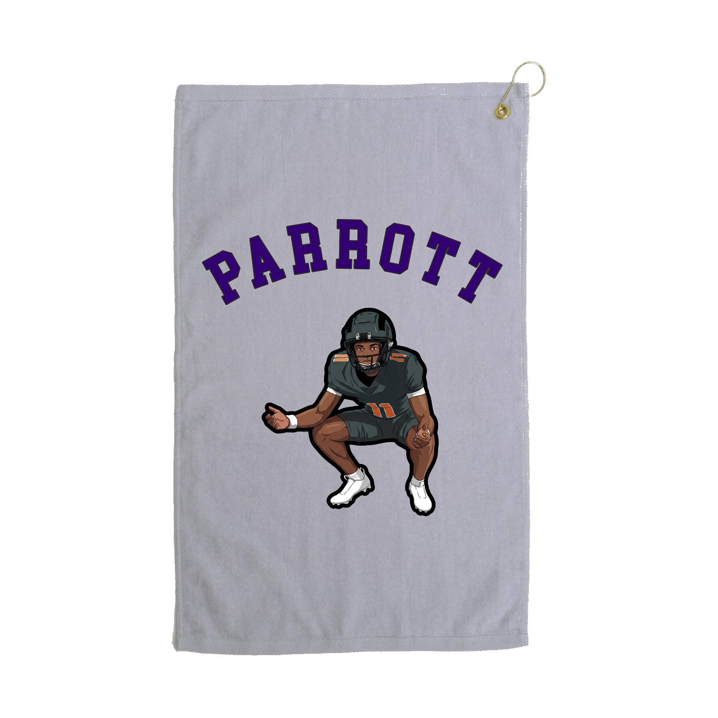 Golf Towel — Shirsey Arch in Grey