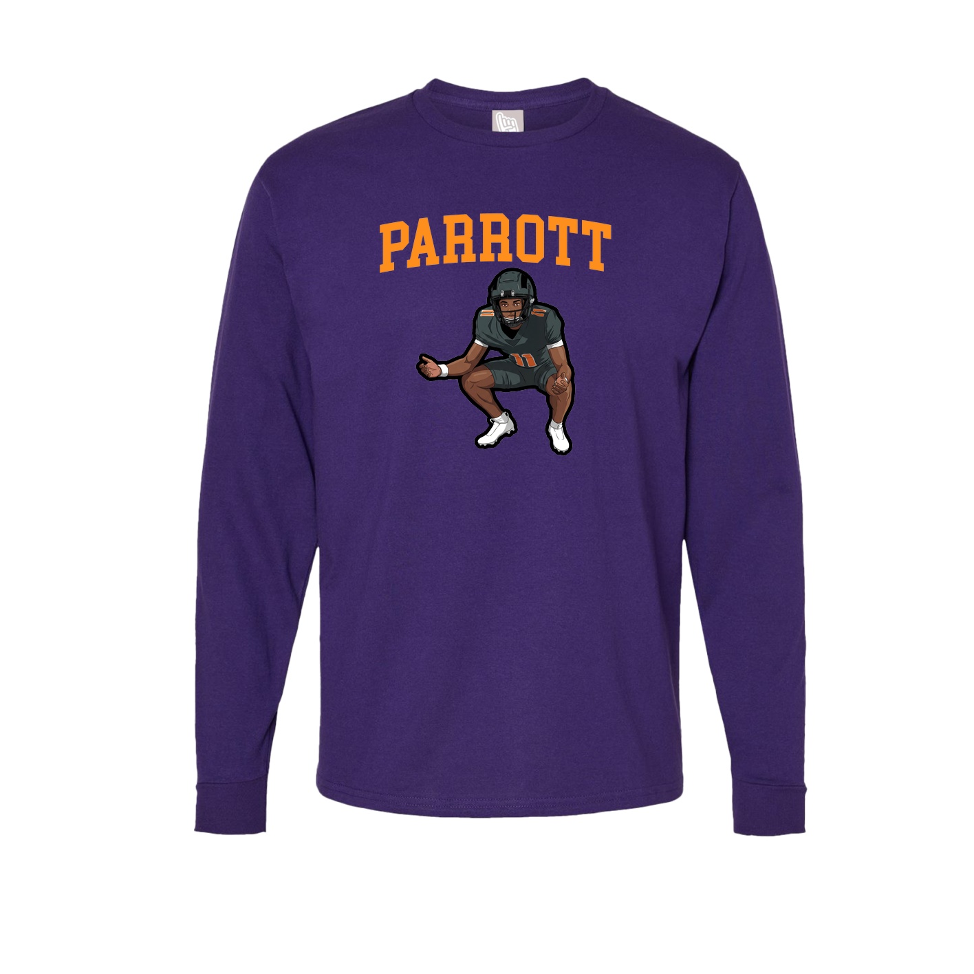 Long Sleeve Tee — Shirsey in Purple