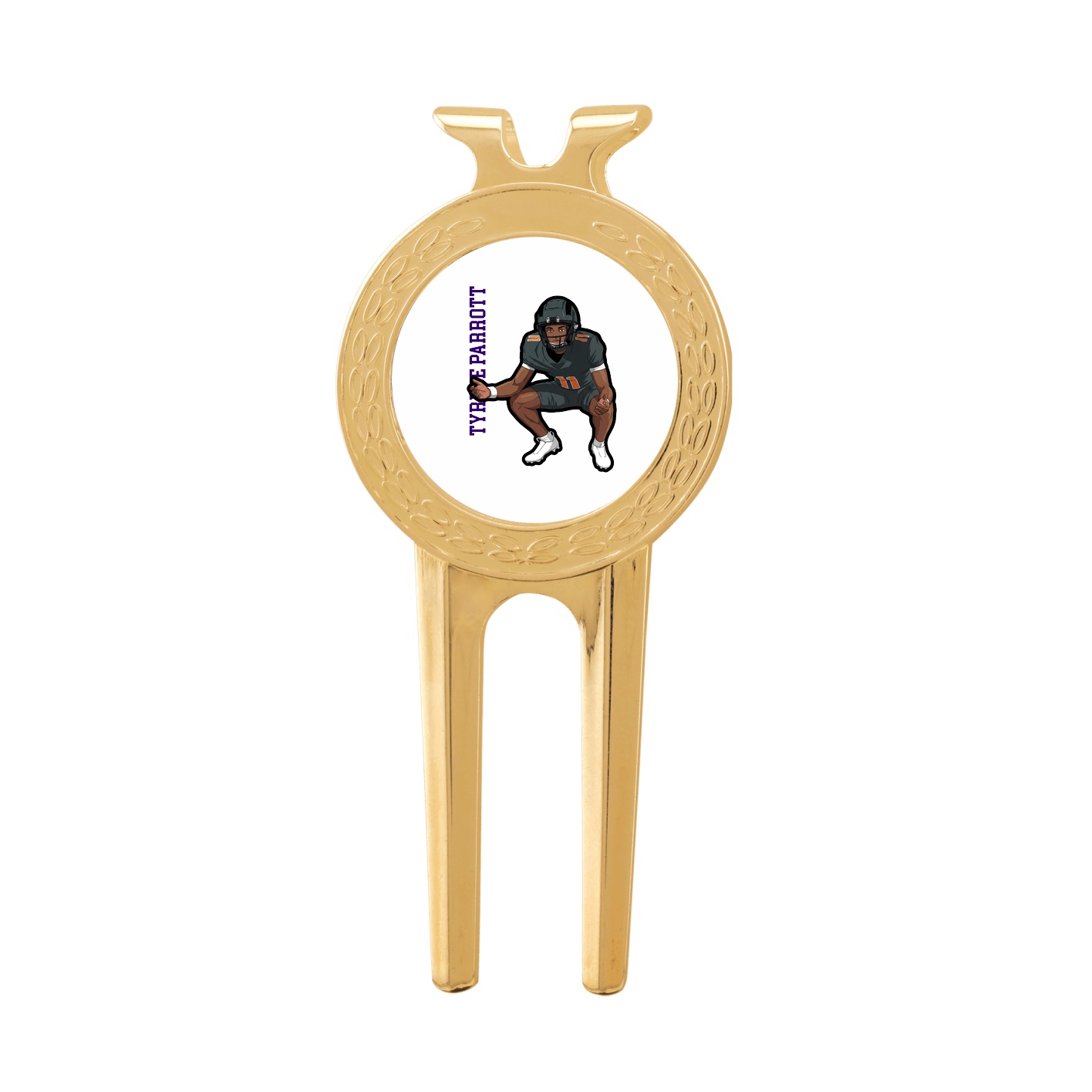 Divot Tool with Ball Marker — Name Vertical in Classic
