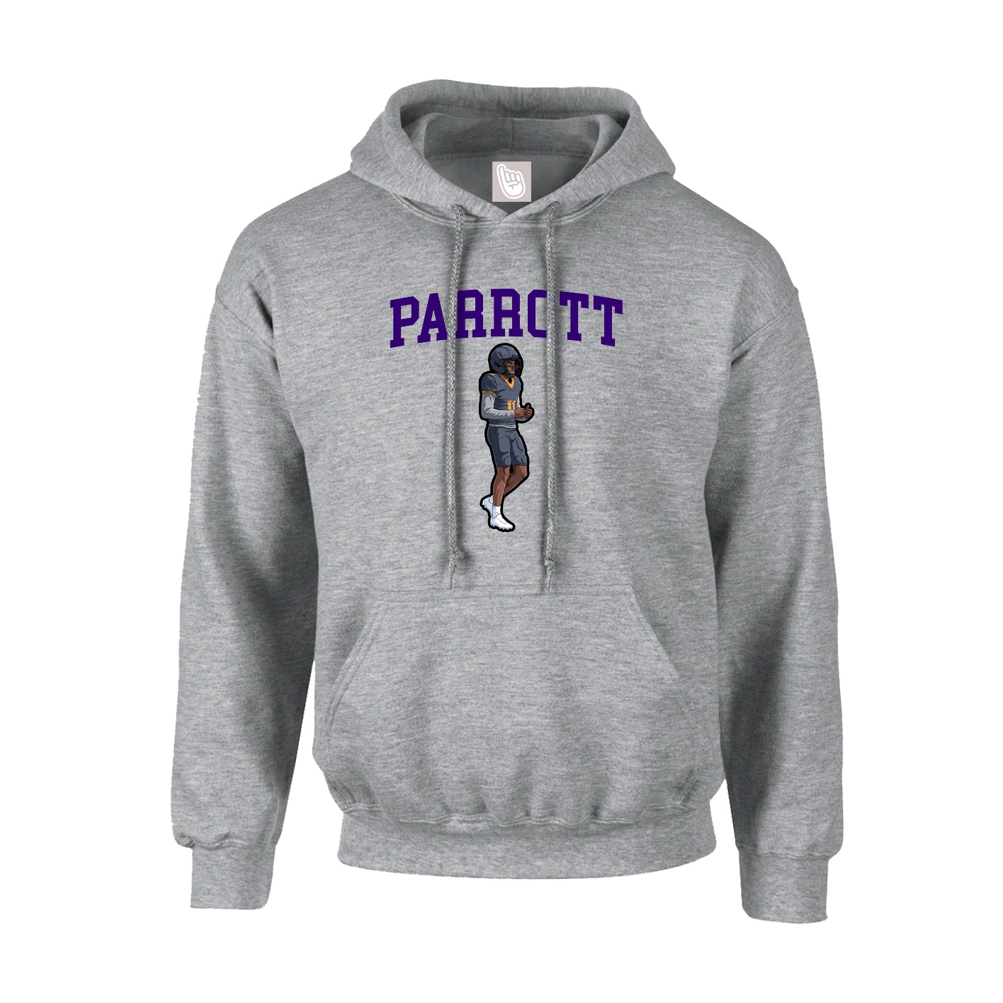 Hoodie — Shirsey in Grey