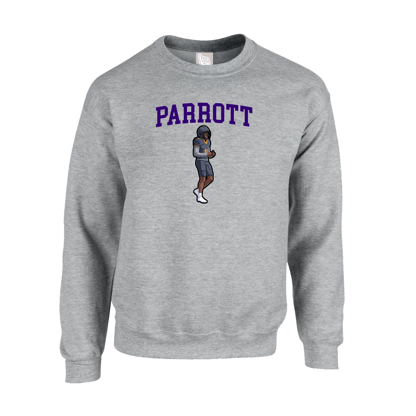 Fleece Crew — Shirsey in Grey