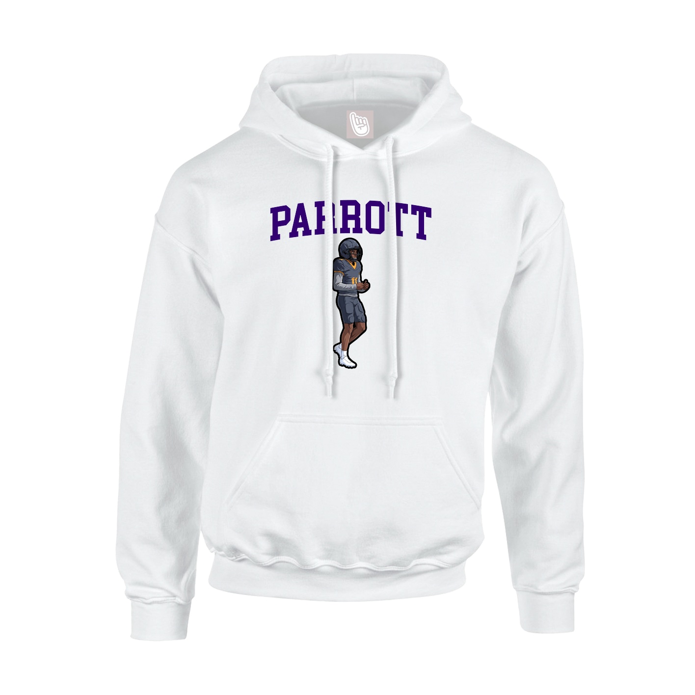 Youth Hoodie — Shirsey in White