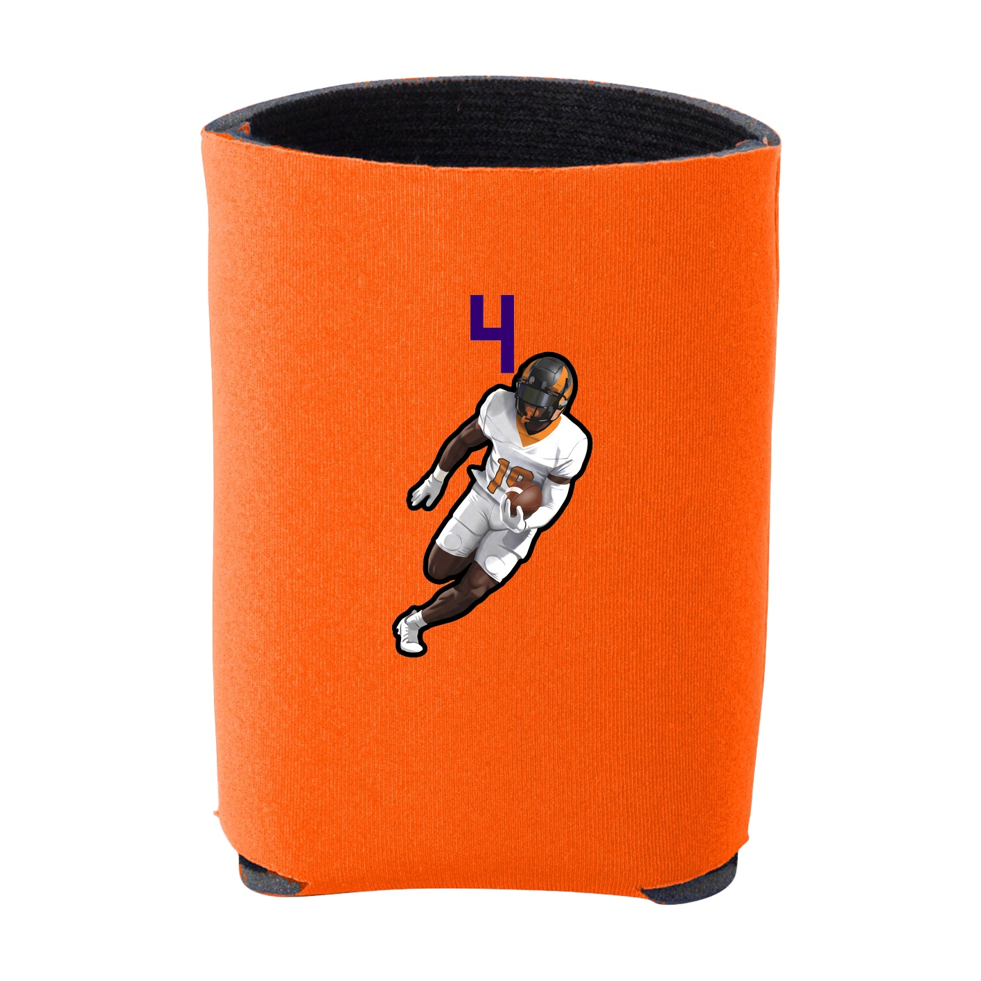 Can Holder — Number Top in Orange