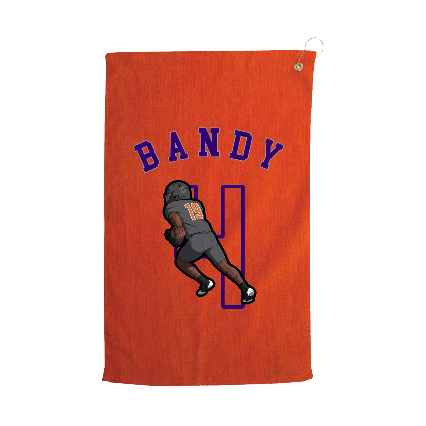 Golf Towel — Shirsey Arch in Orange