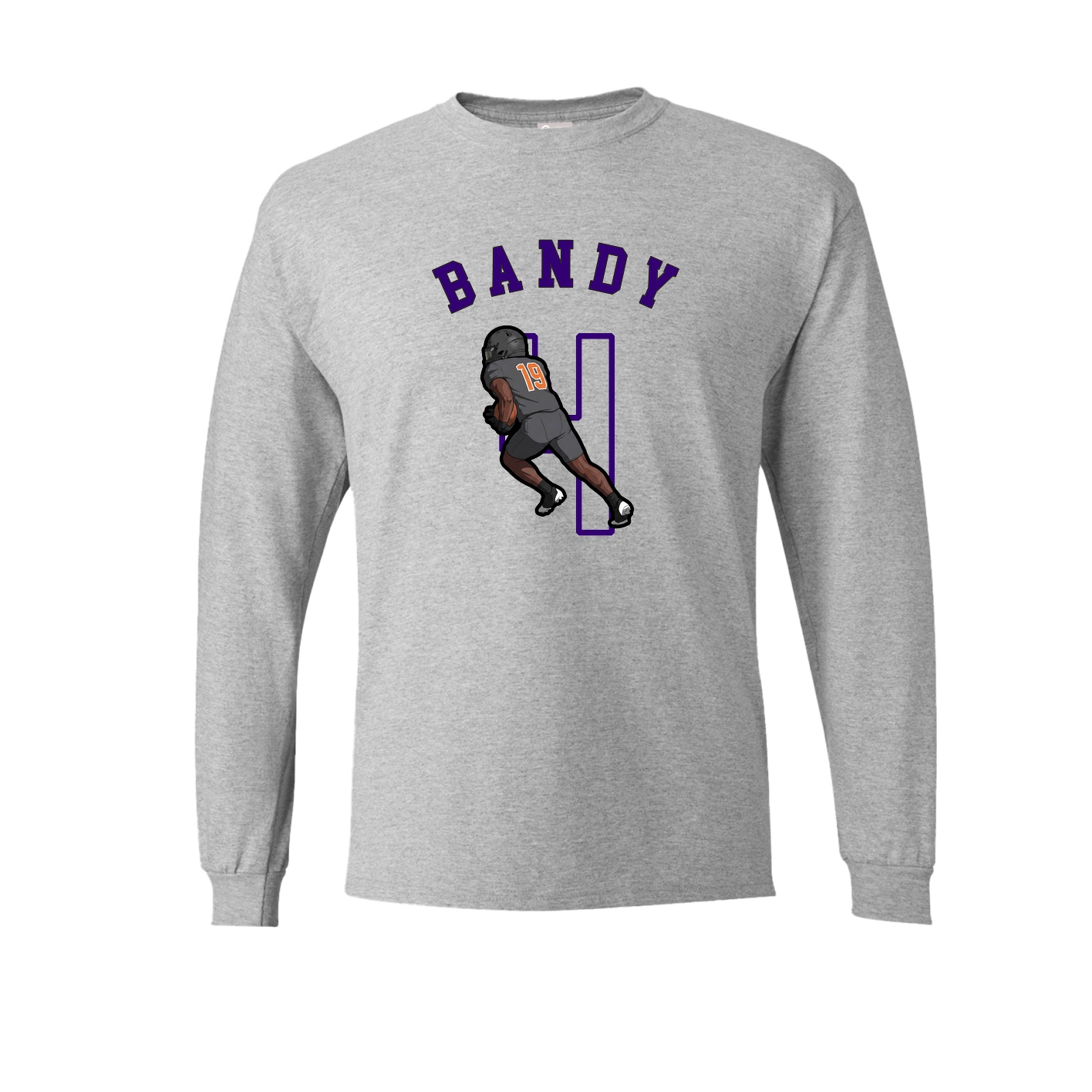 Long Sleeve Tee — Shirsey Arch in Grey