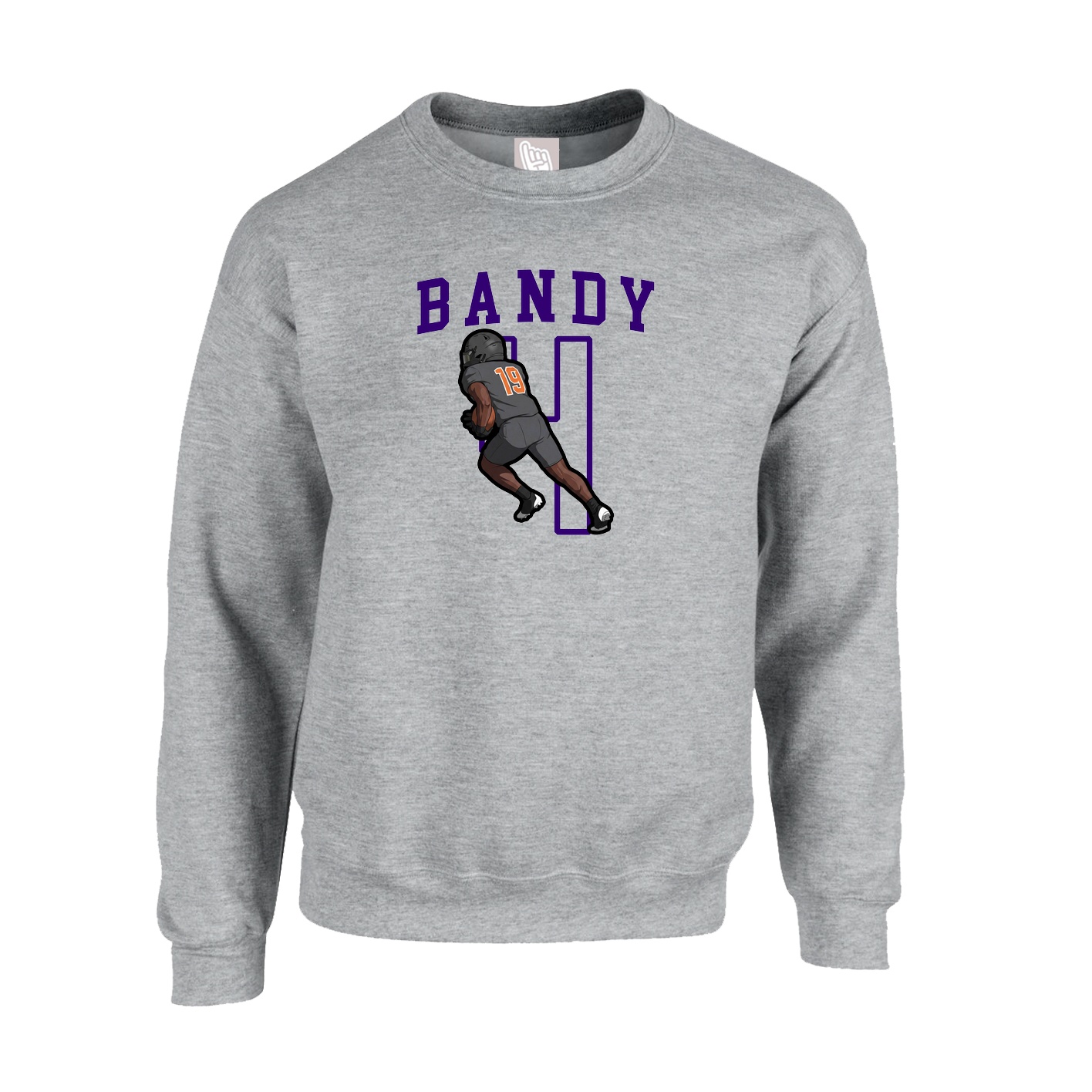 Fleece Crew — Shirsey in Grey