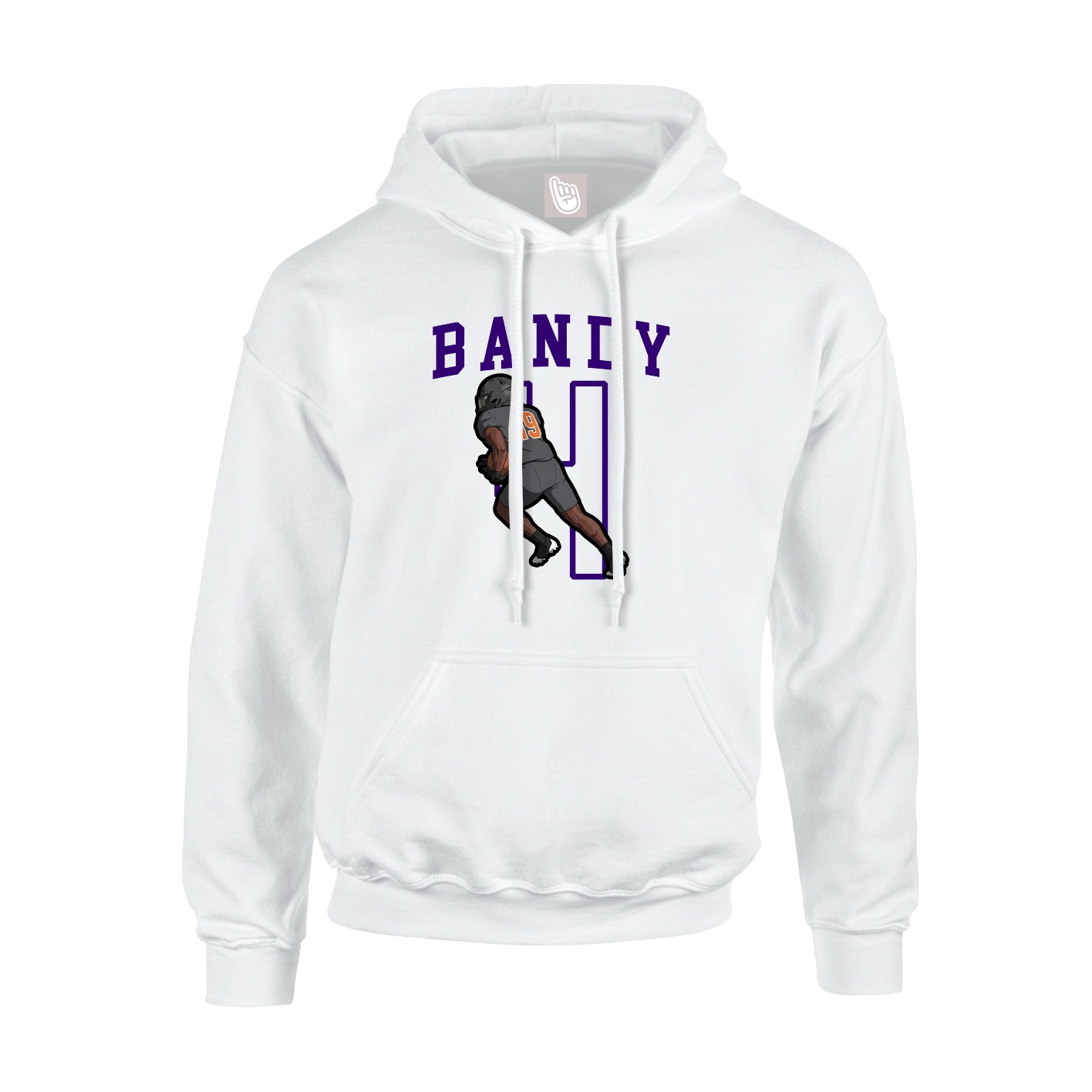 Youth Hoodie — Shirsey in White