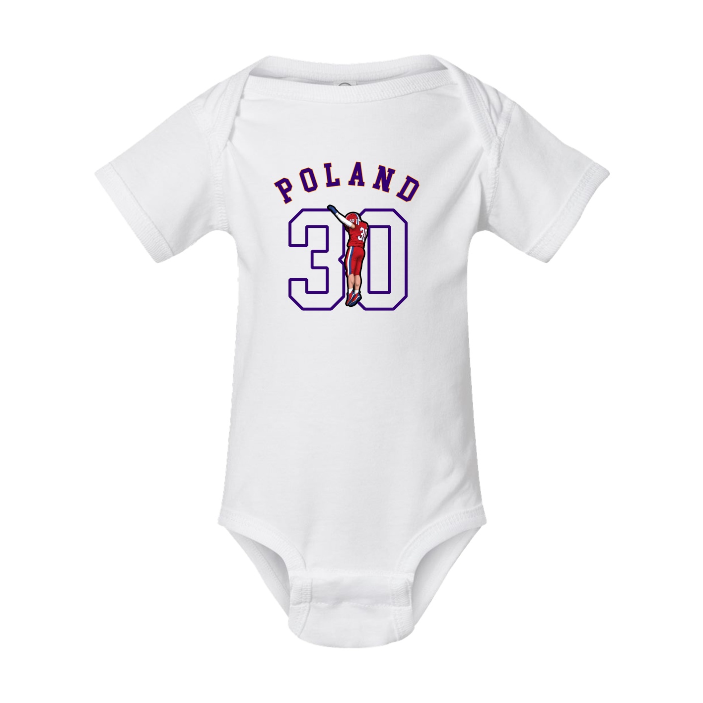 Baby Onesie — Shirsey Arch in White