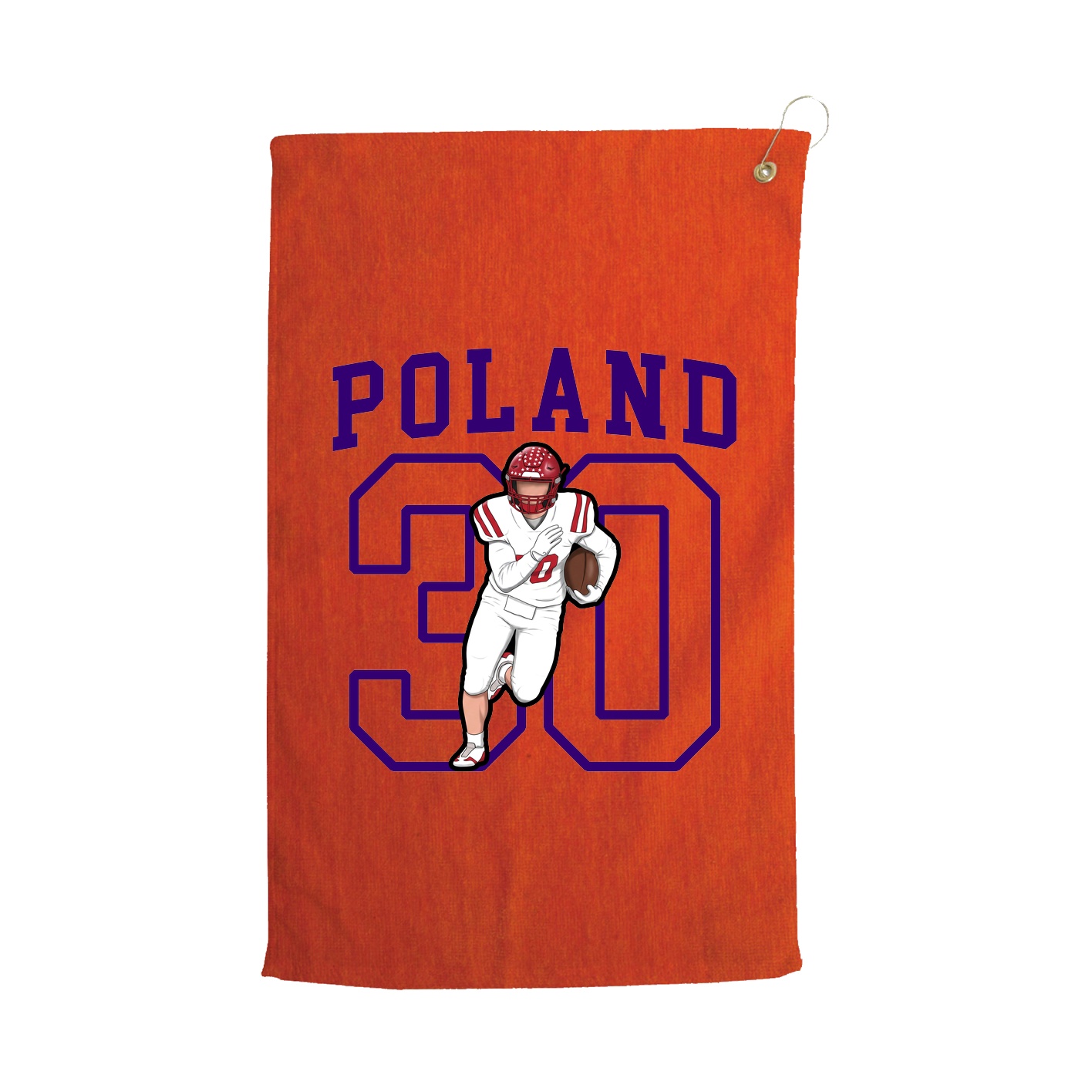 Golf Towel — Shirsey in Orange