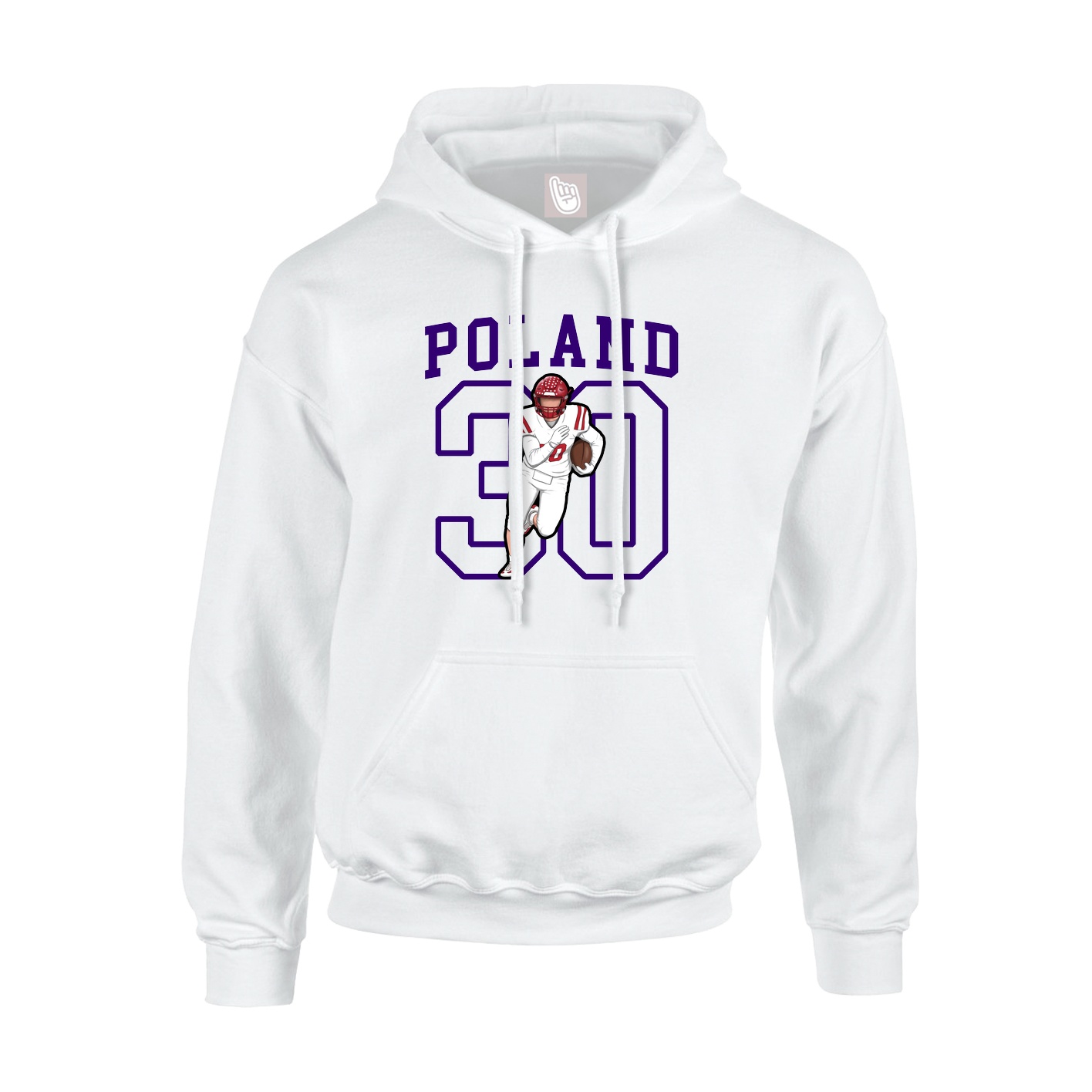Hoodie — Shirsey in White