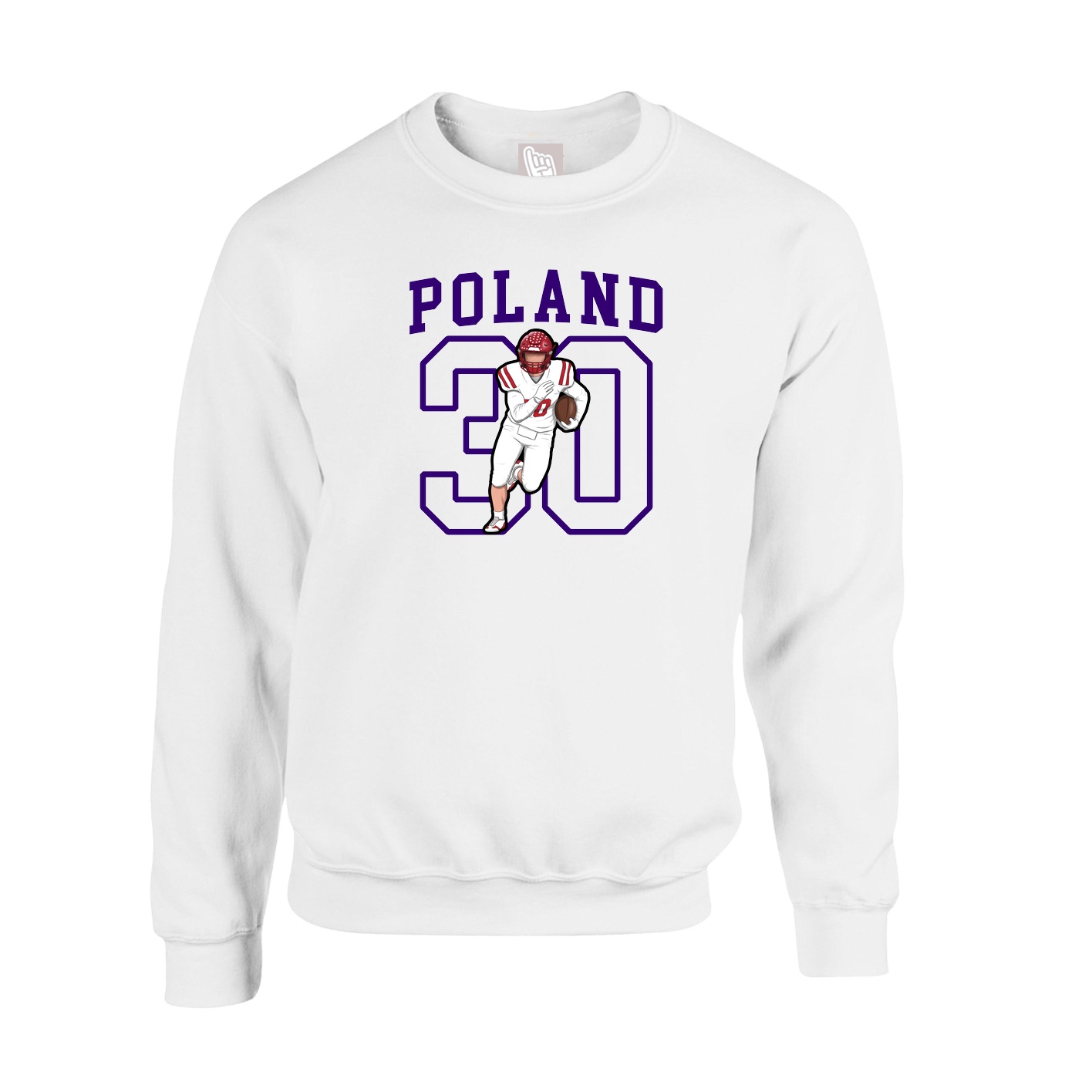 Fleece Crew — Shirsey in White