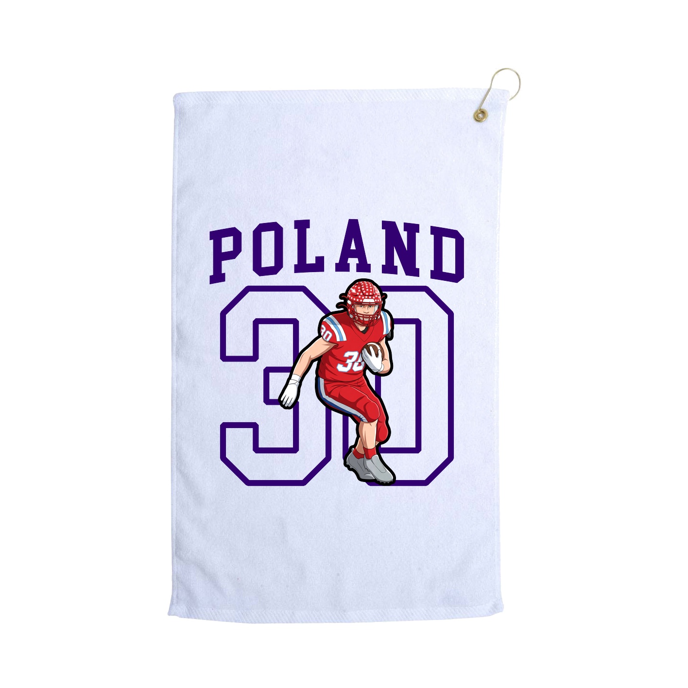 Golf Towel — Shirsey in White