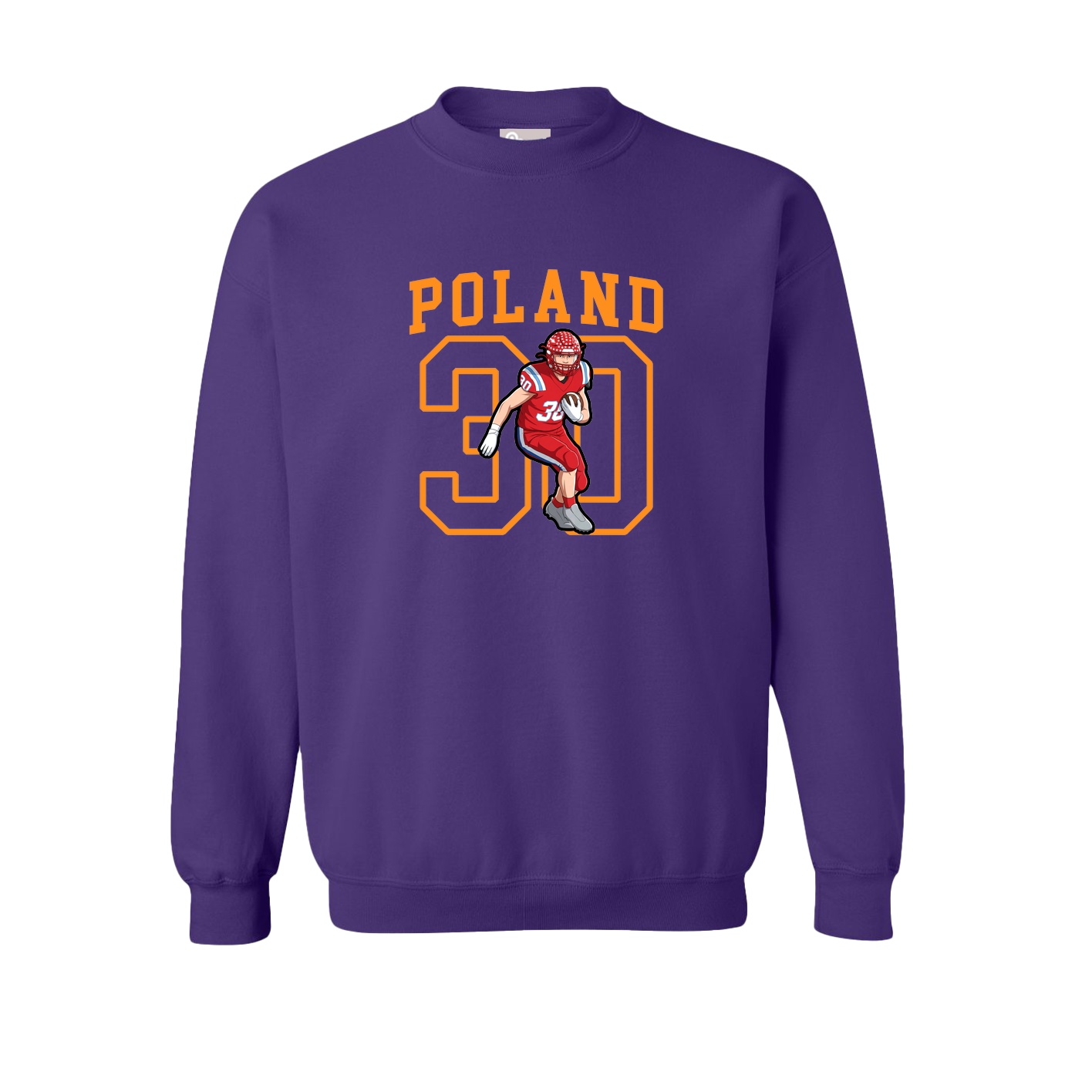 Fleece Crew — Shirsey in Purple