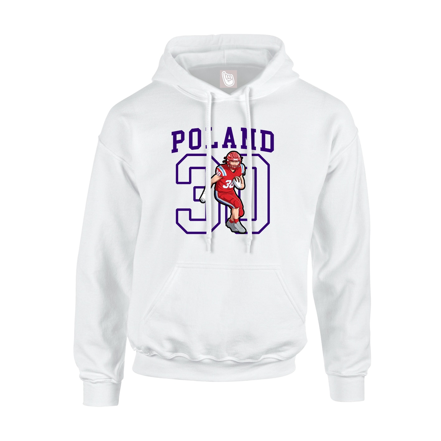 Youth Hoodie — Shirsey in White