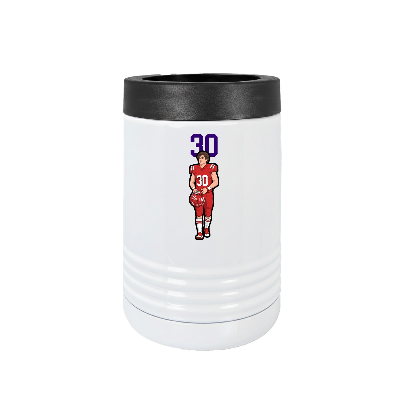 Beverage Holder — Number Top in White