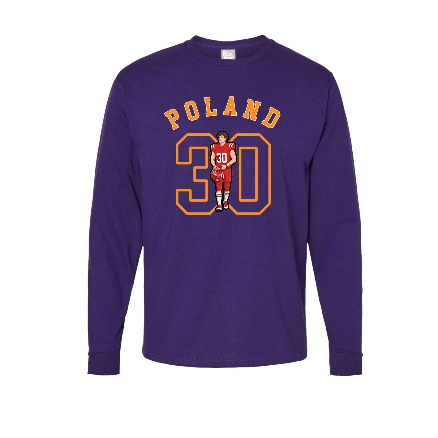 Long Sleeve Tee — Shirsey Arch in Purple