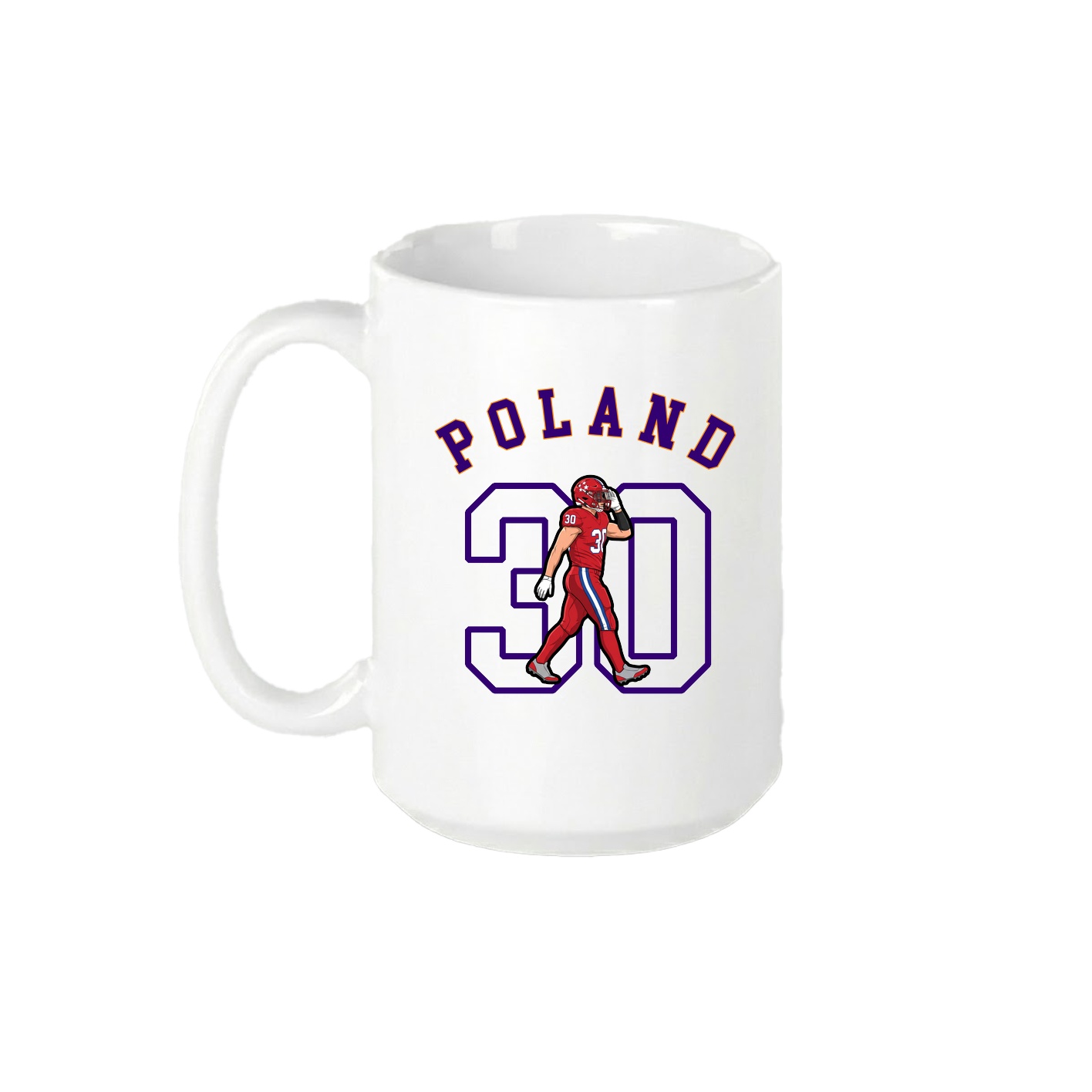 15oz Coffee Mug — Shirsey Arch in White
