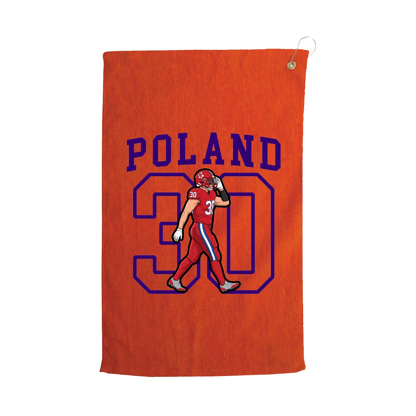 Golf Towel — Shirsey in Orange