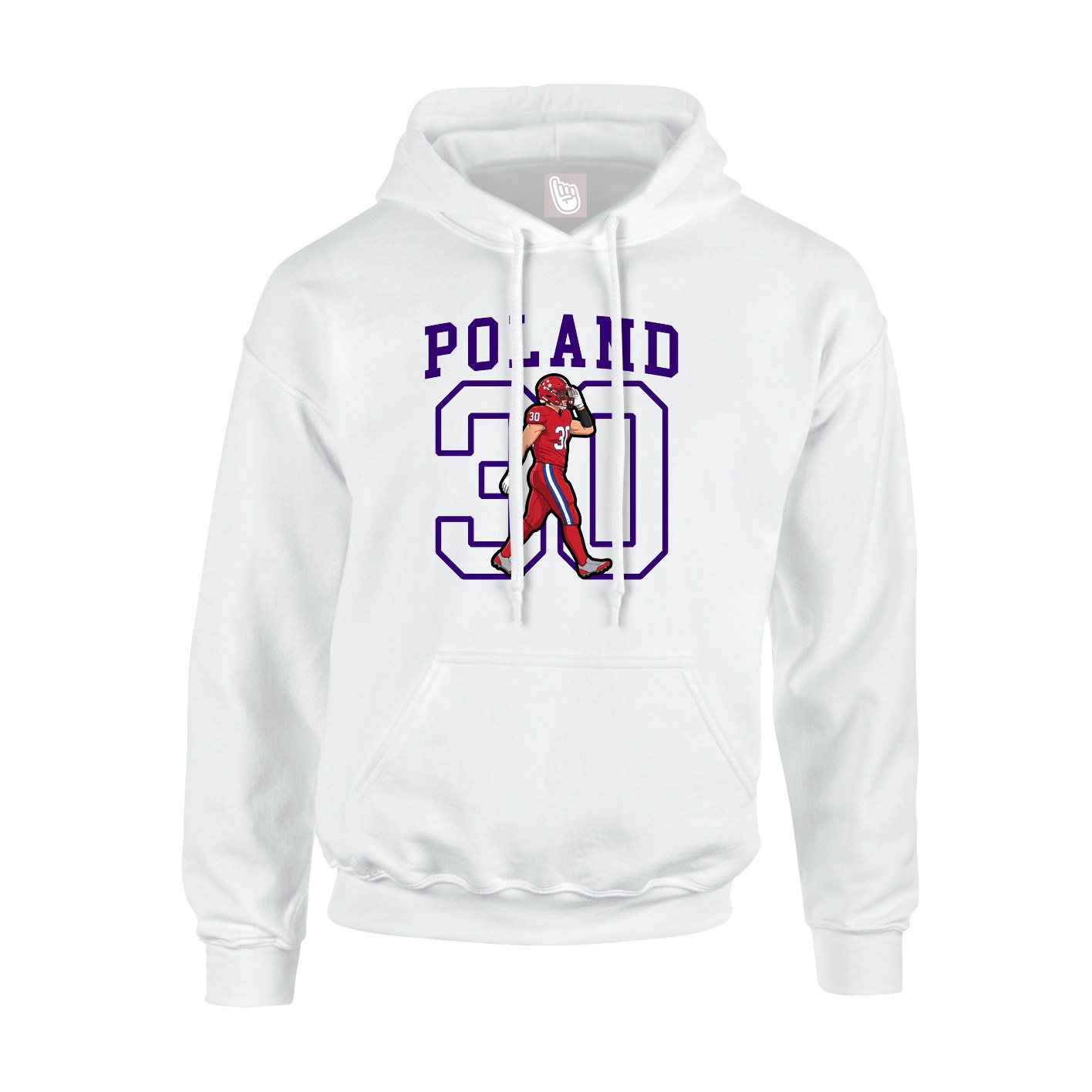 Youth Hoodie — Shirsey in White