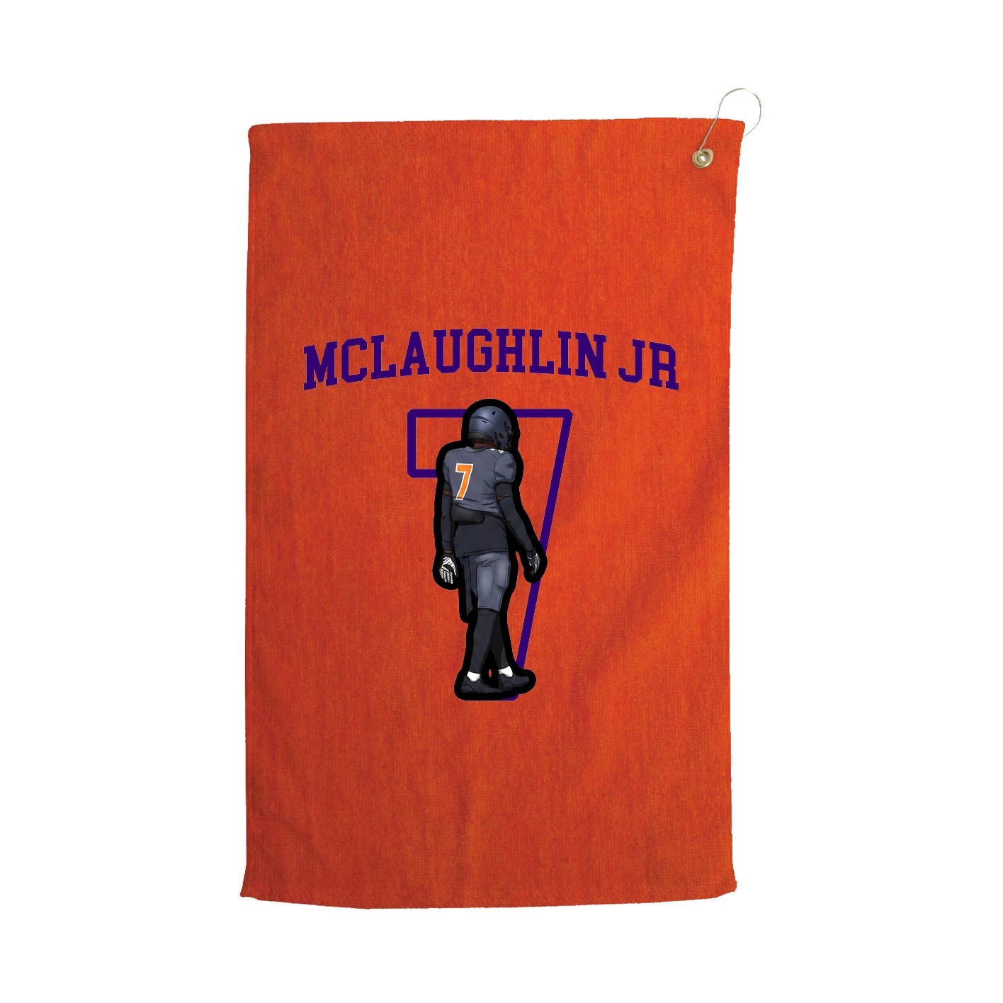 Golf Towel — Shirsey in Orange