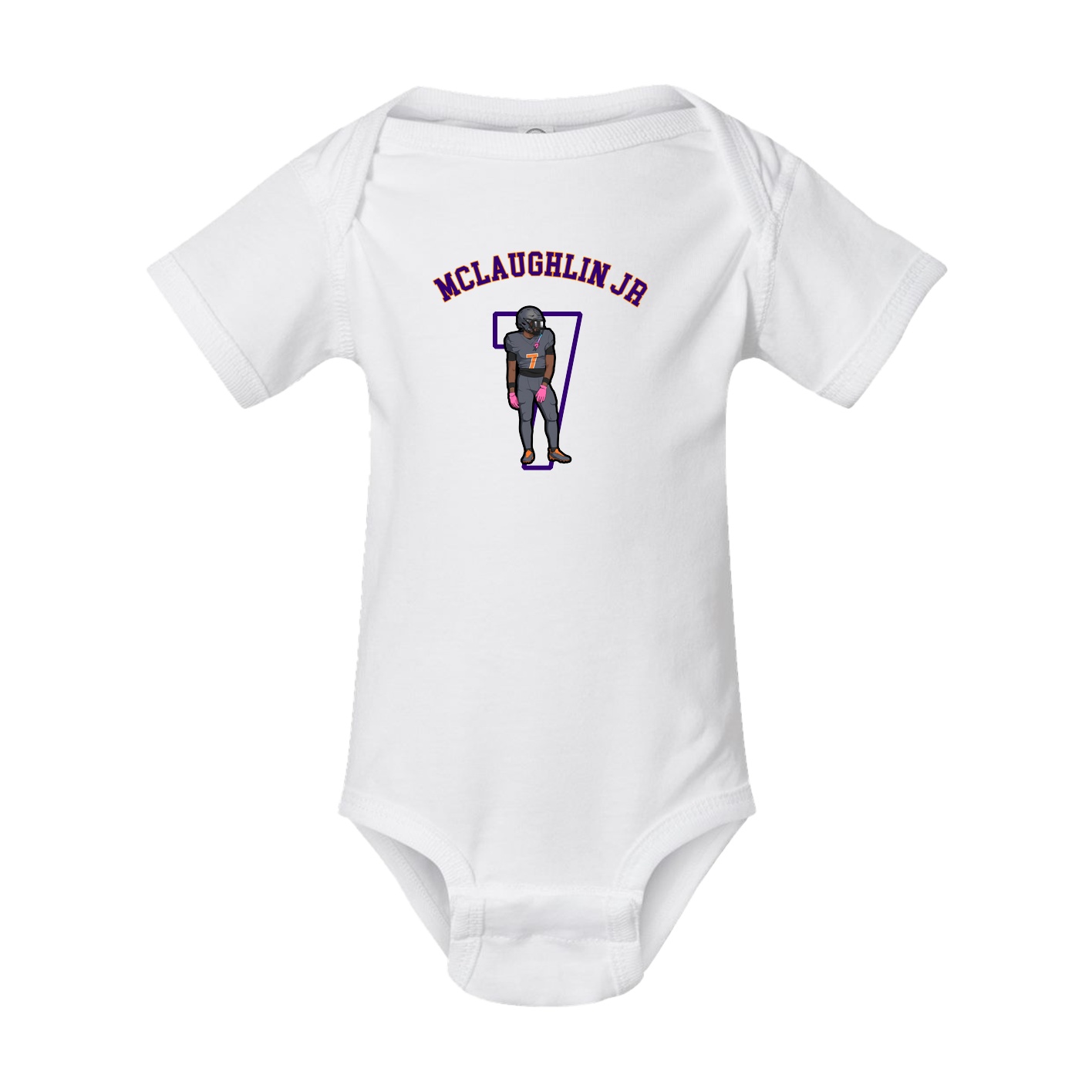 Baby Onesie — Shirsey Arch in White