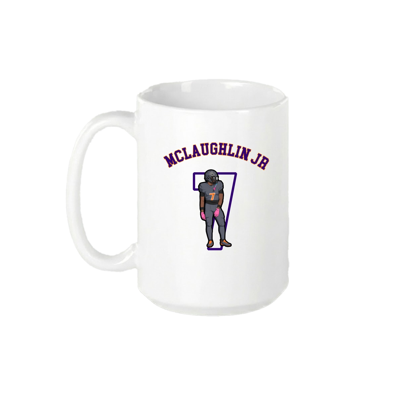 15oz Coffee Mug — Shirsey Arch in White