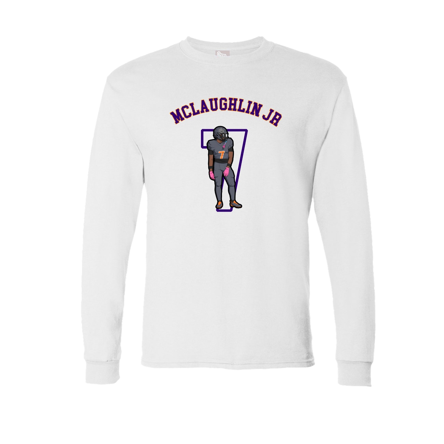 Long Sleeve Tee — Shirsey Arch in White
