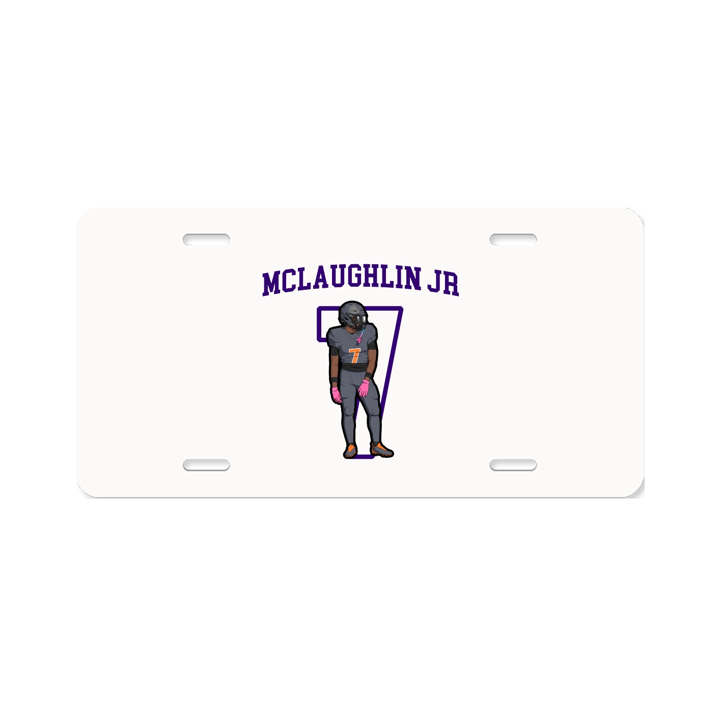 Aluminum License Plate