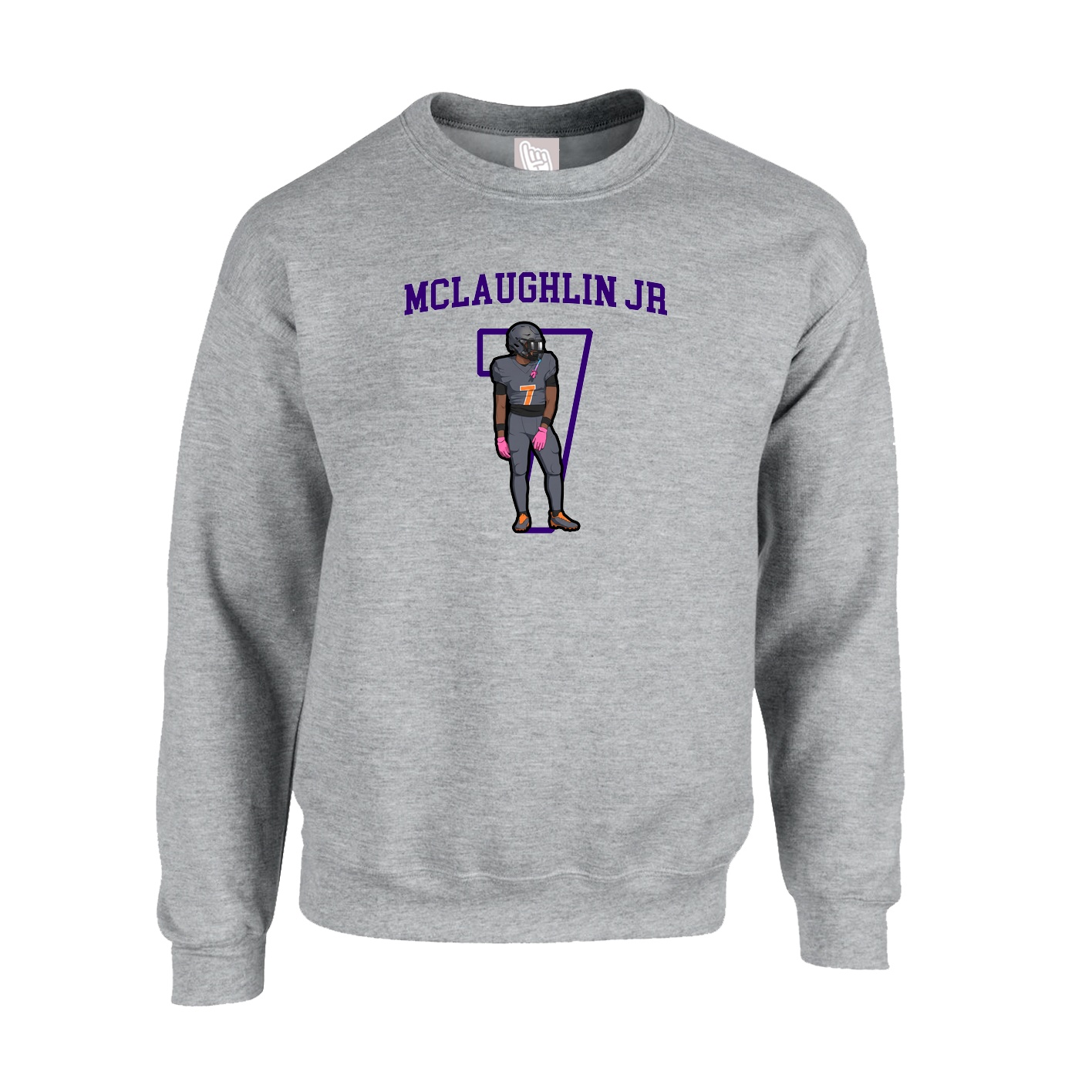 Fleece Crew — Shirsey in Grey
