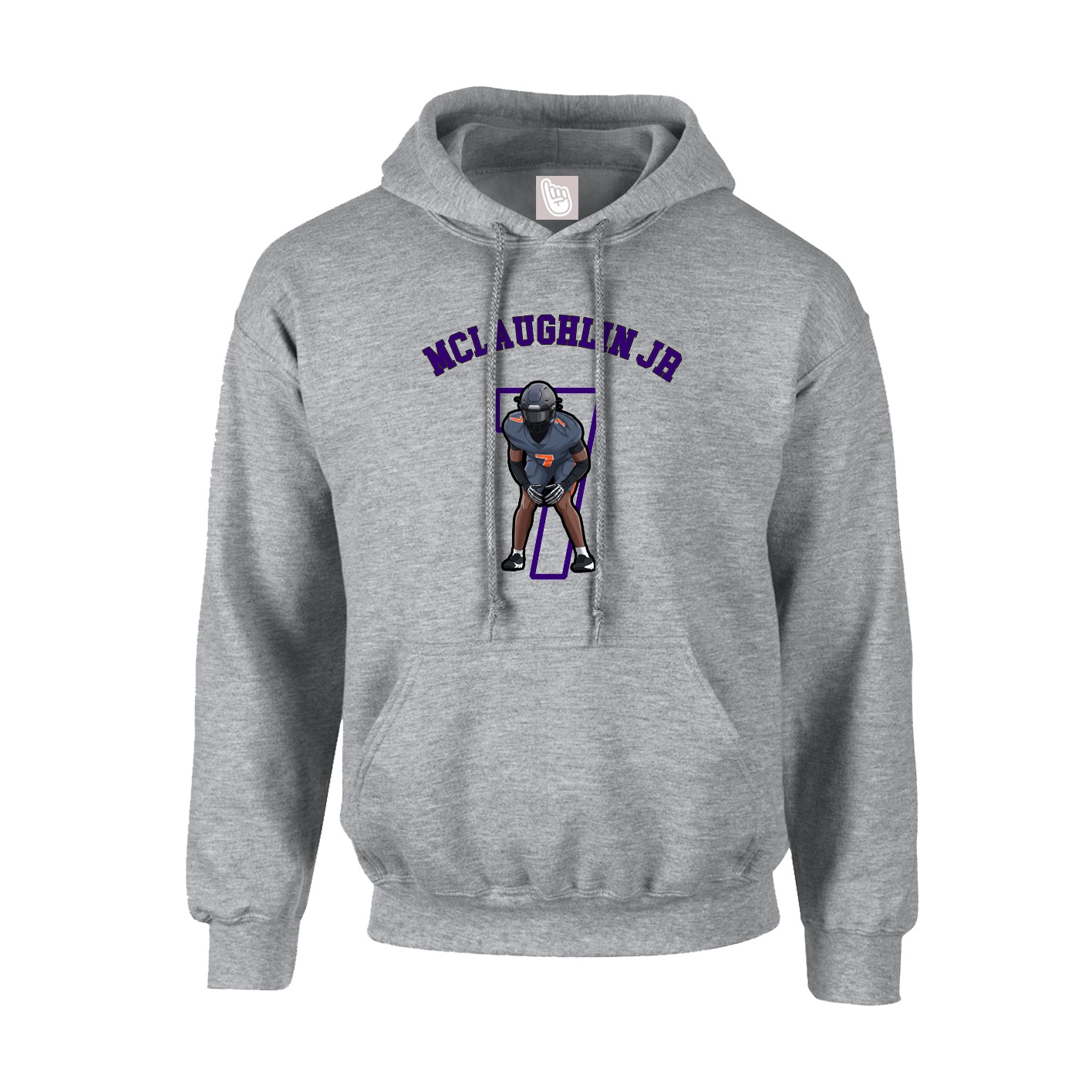 Youth Hoodie — Shirsey Arch in Grey