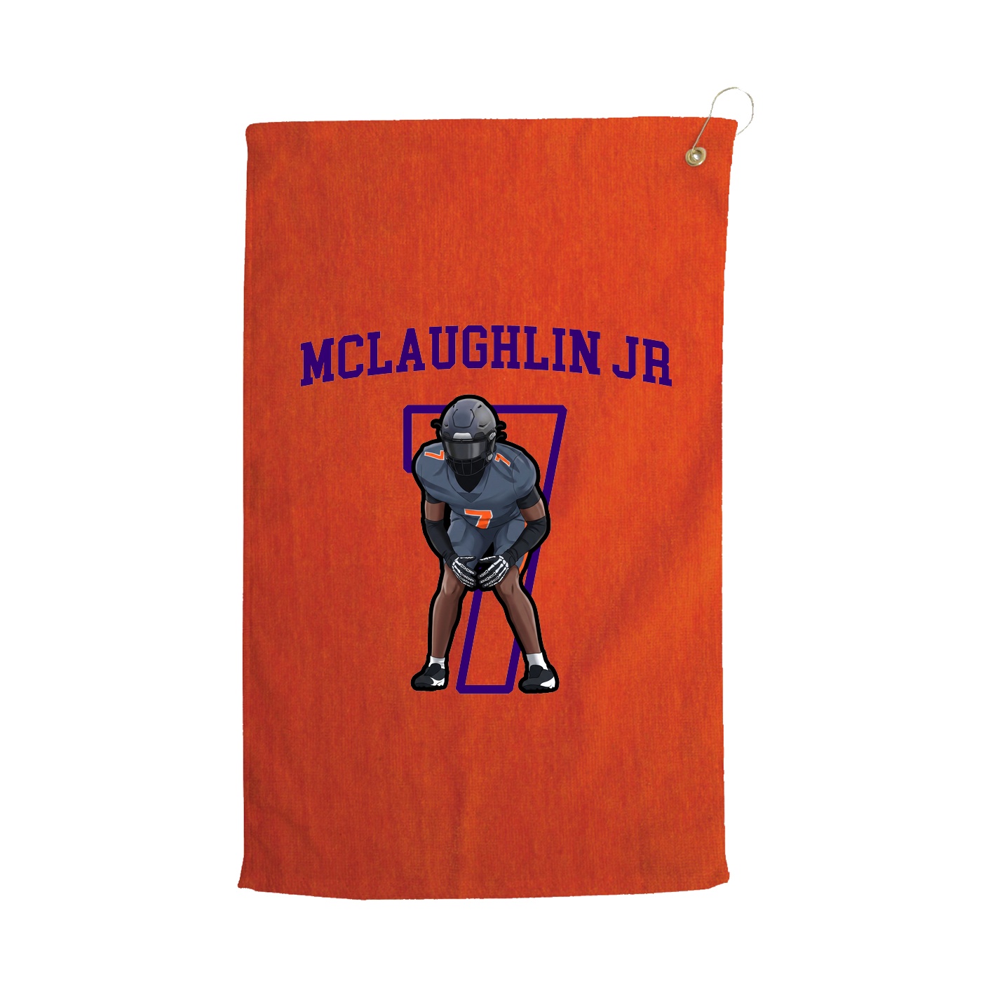 Golf Towel — Shirsey in Orange