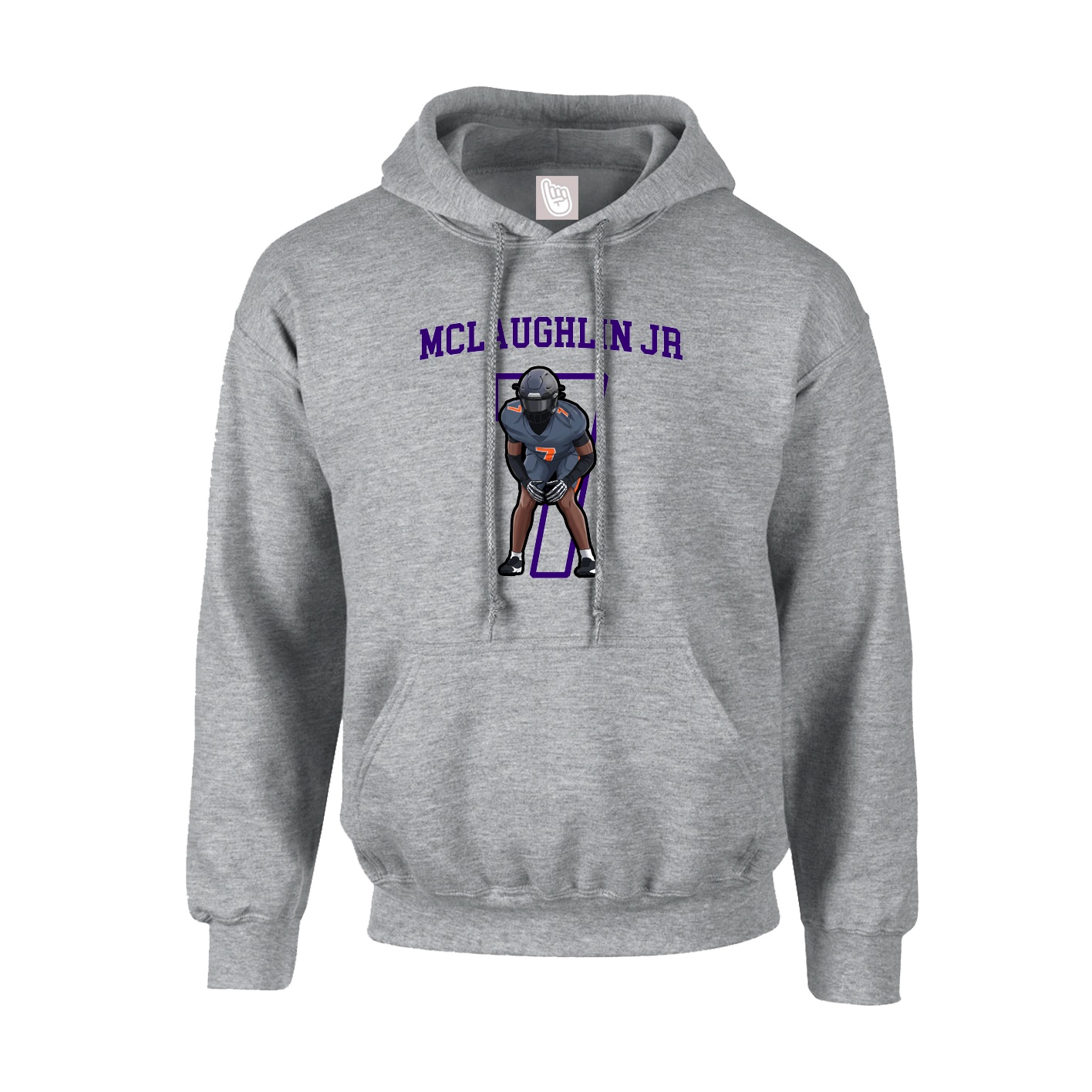 Hoodie — Shirsey in Grey