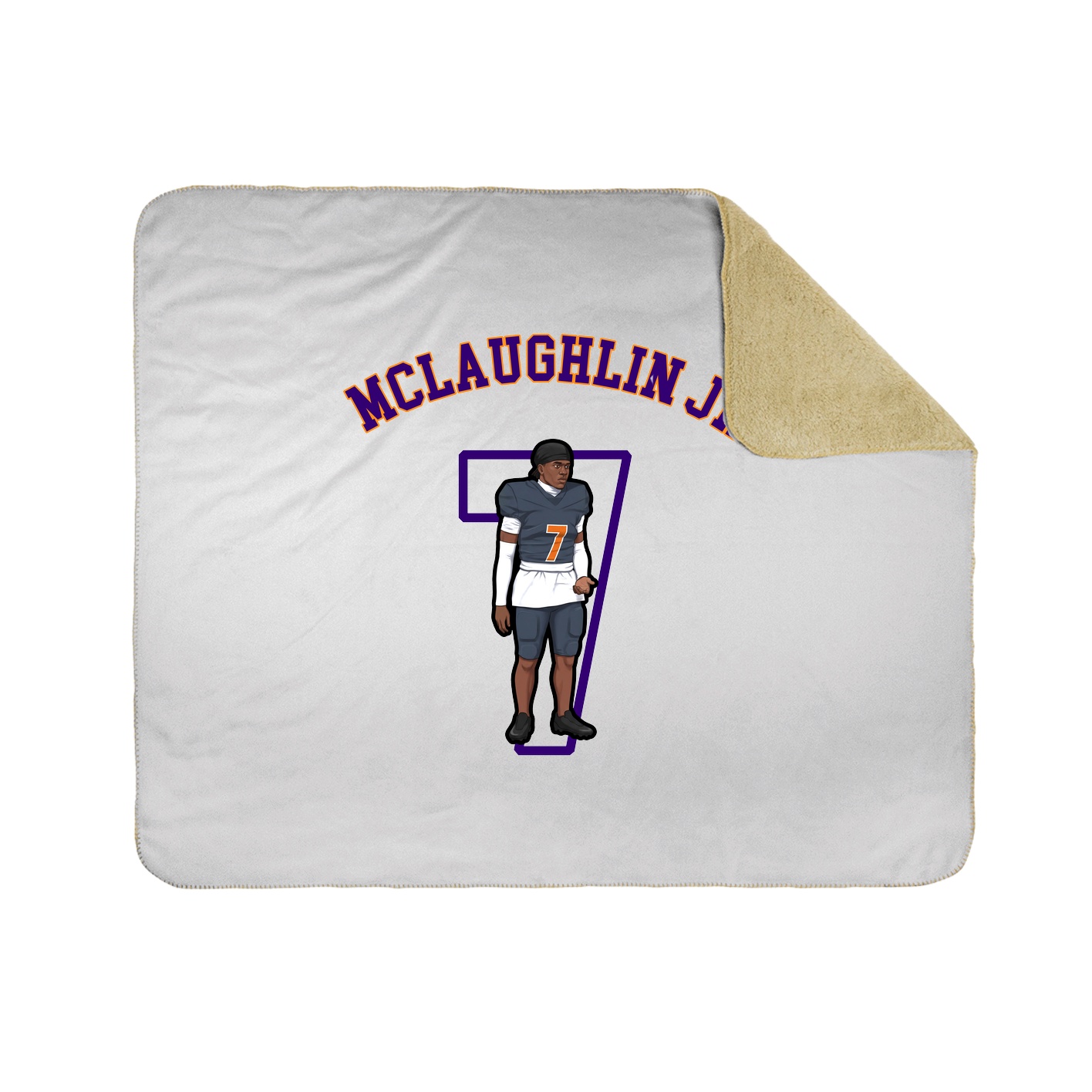 Throw Blanket — Shirsey Arch in White