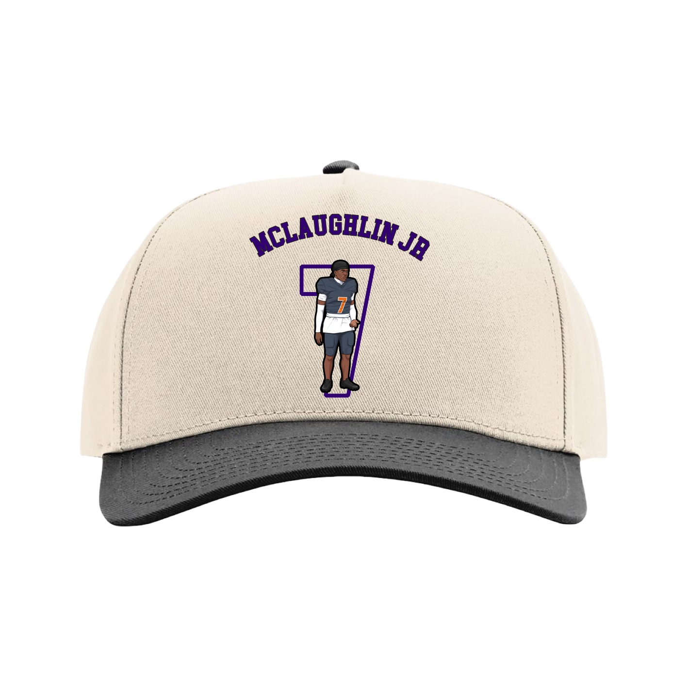 Full Fabric Five-Panel Champ Cap