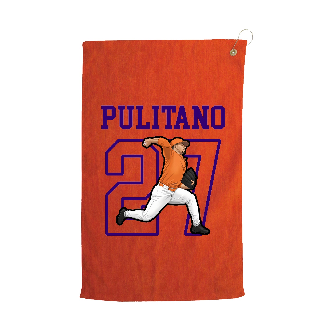 Golf Towel — Shirsey in Orange
