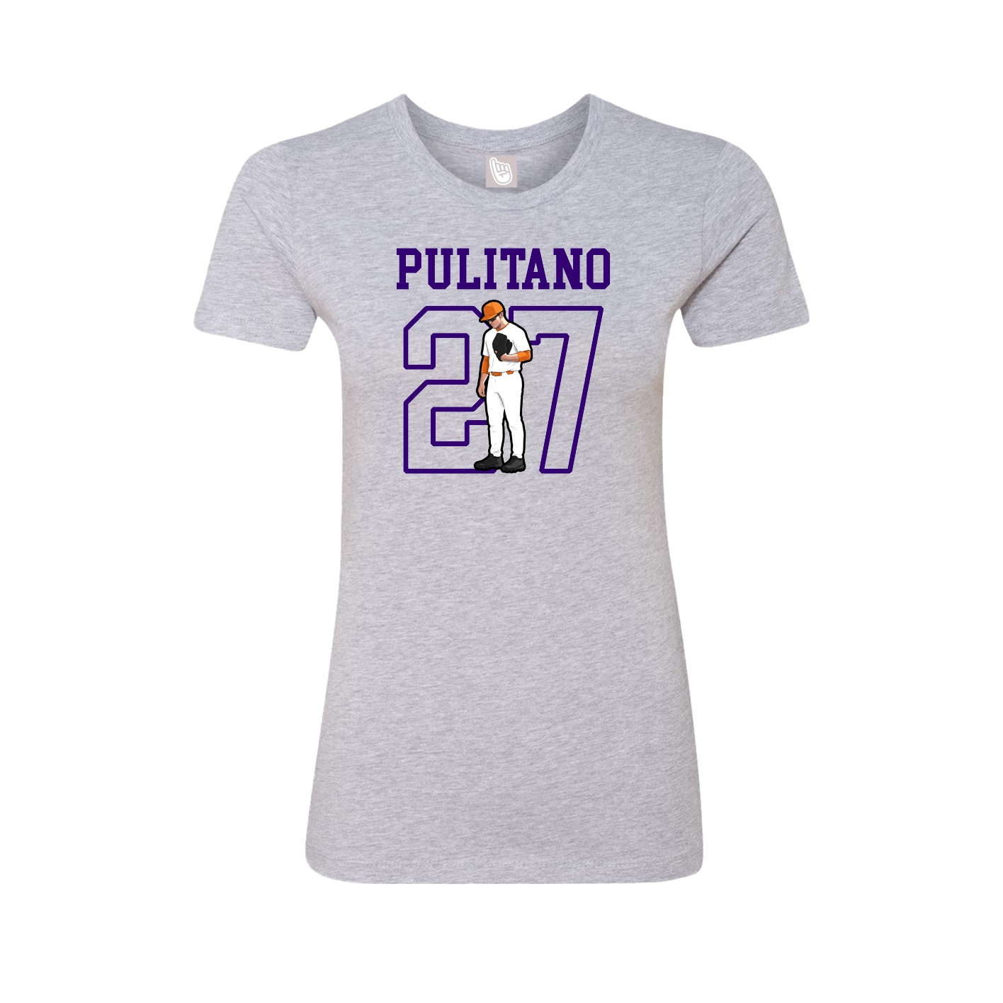 Fitted Women's Tee — Shirsey in Grey