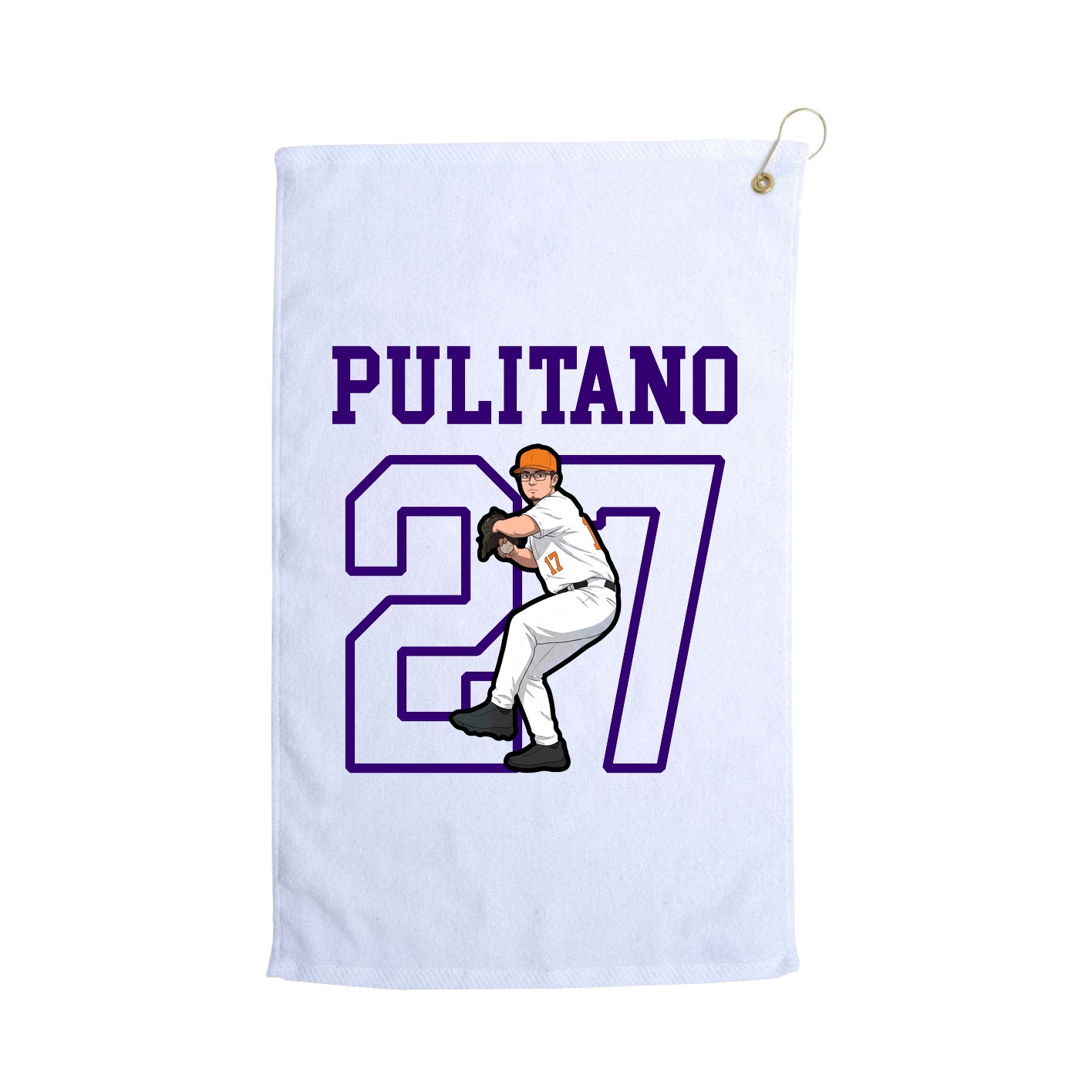 Golf Towel — Shirsey in White