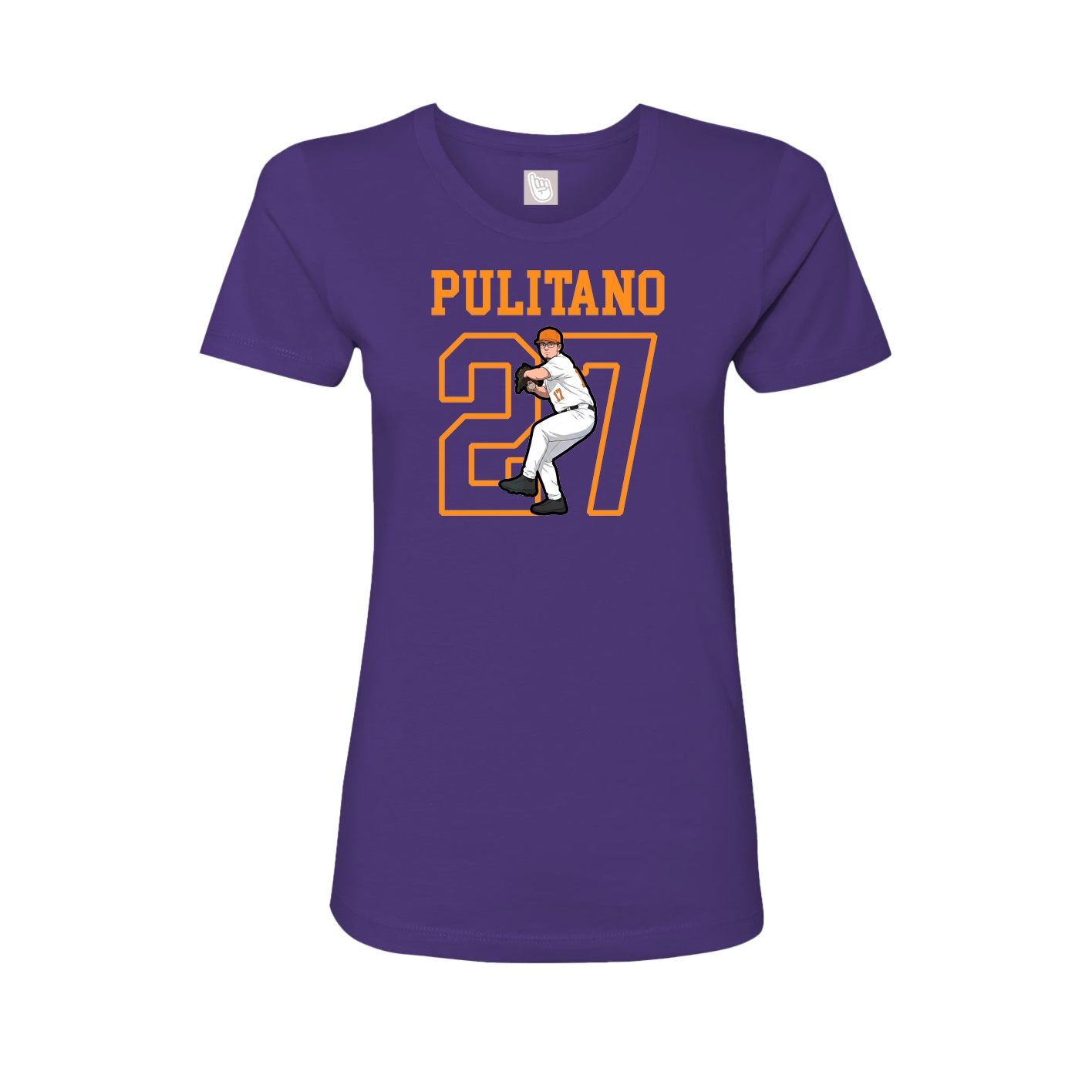Fitted Women's Tee — Shirsey in Purple