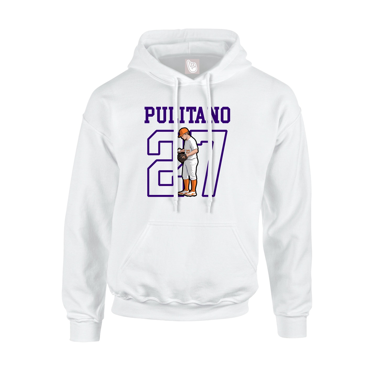 Hoodie — Shirsey in White