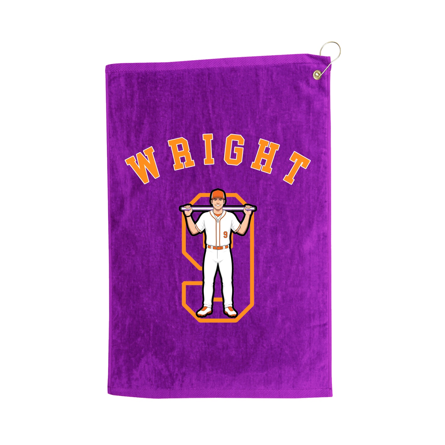 Golf Towel — Shirsey Arch in Purple