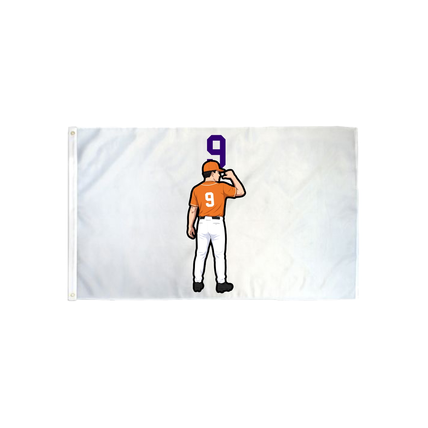 3x5 Flag — Number Top in Classic
