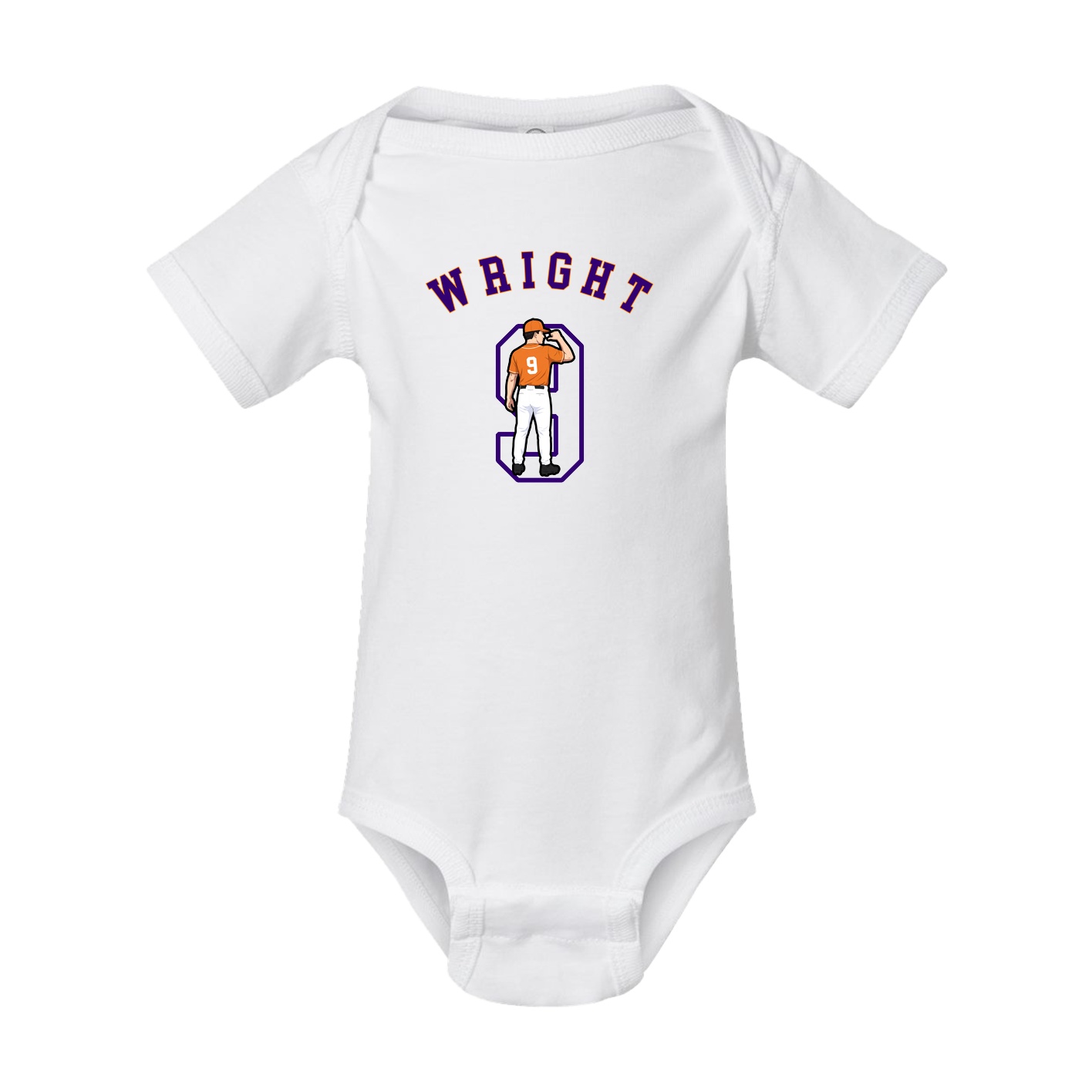 Baby Onesie — Shirsey Arch in White