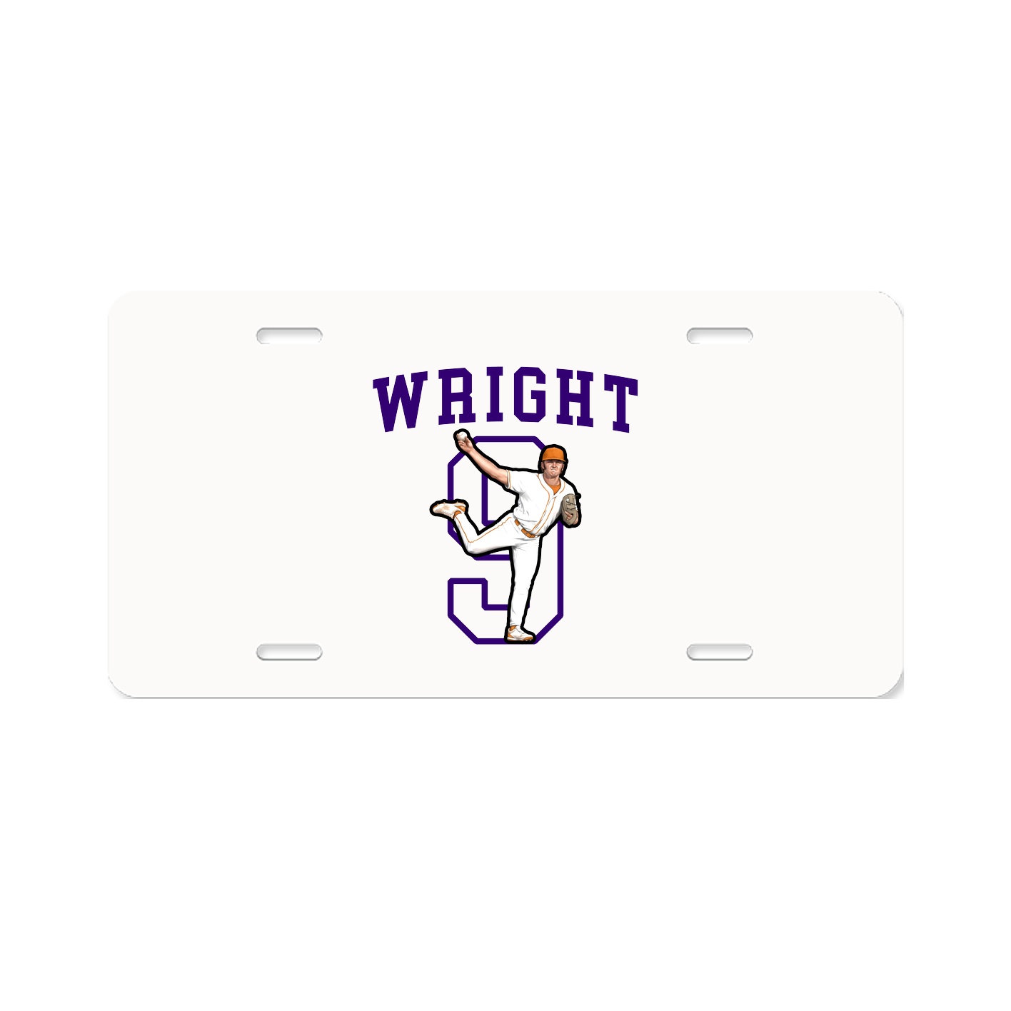Aluminum License Plate