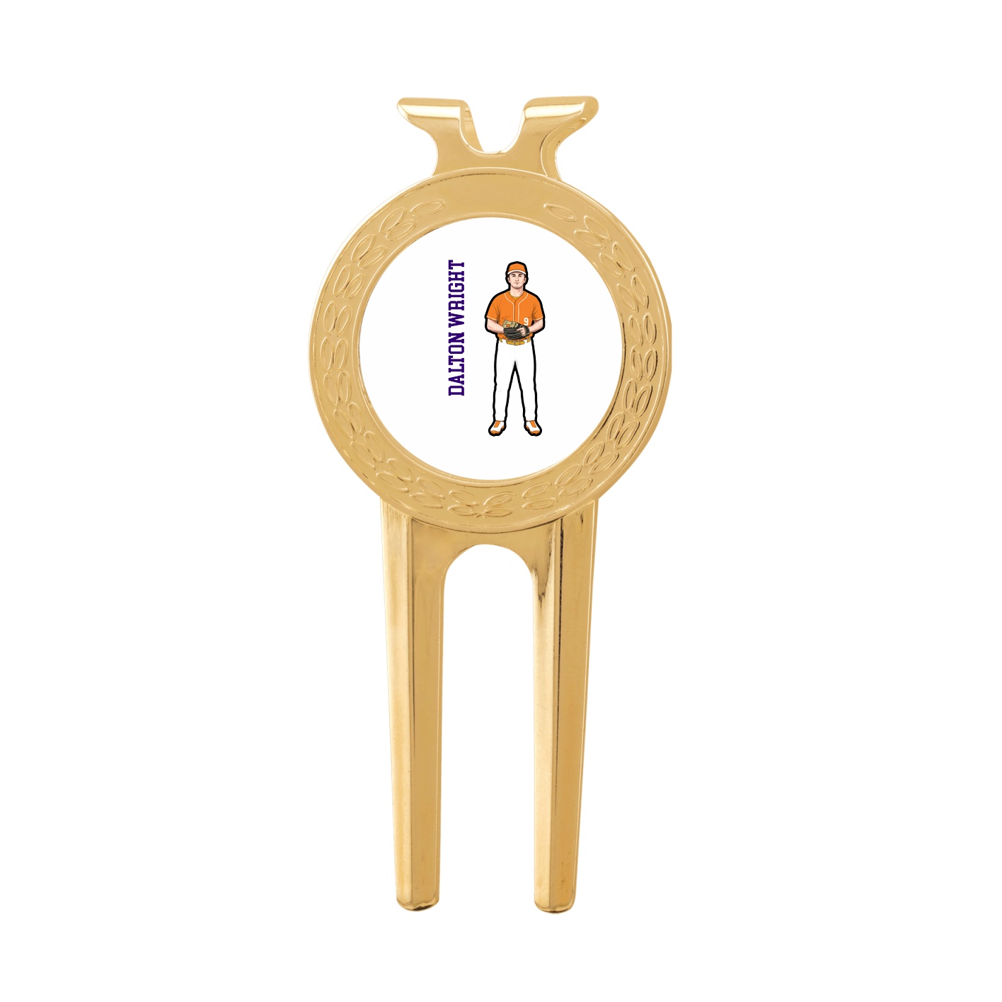 Divot Tool with Ball Marker — Name Vertical in Classic