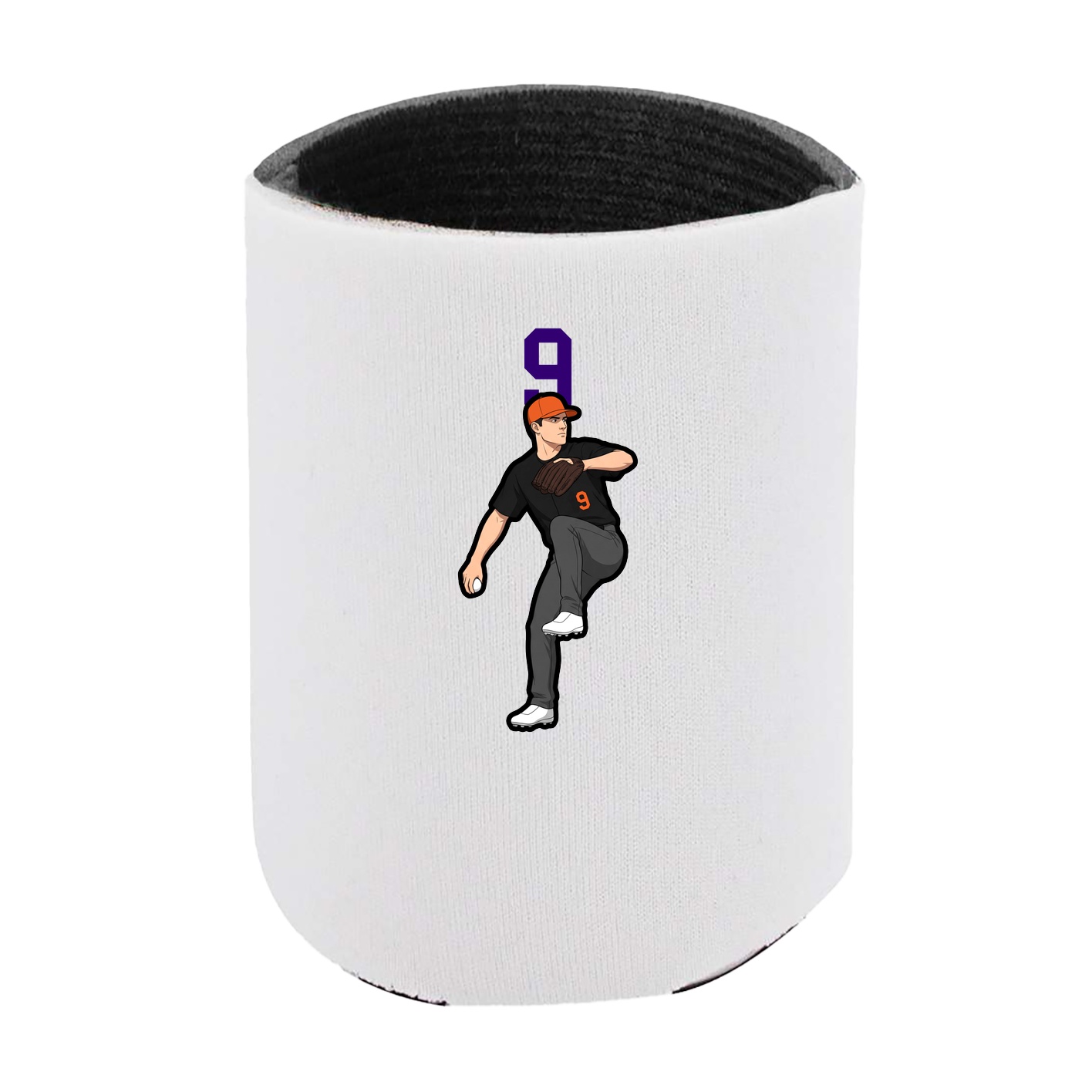 Can Holder — Number Top in White