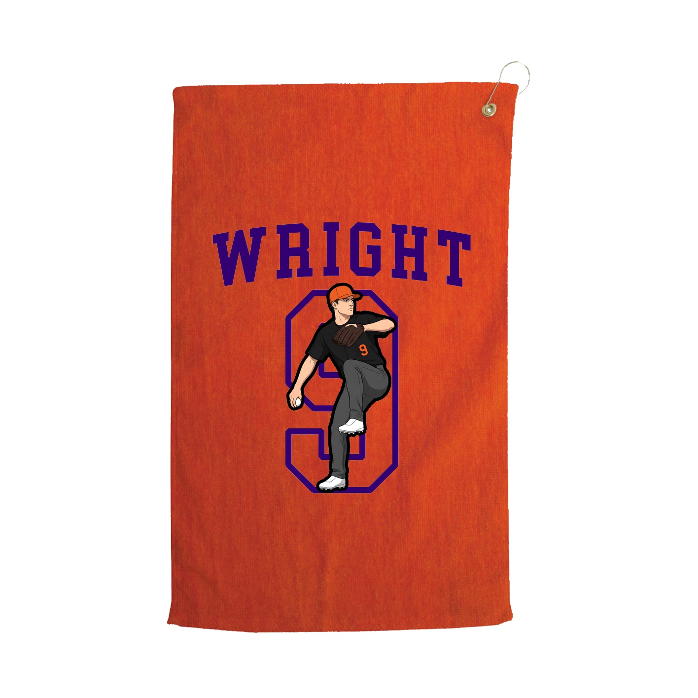 Golf Towel — Shirsey in Orange