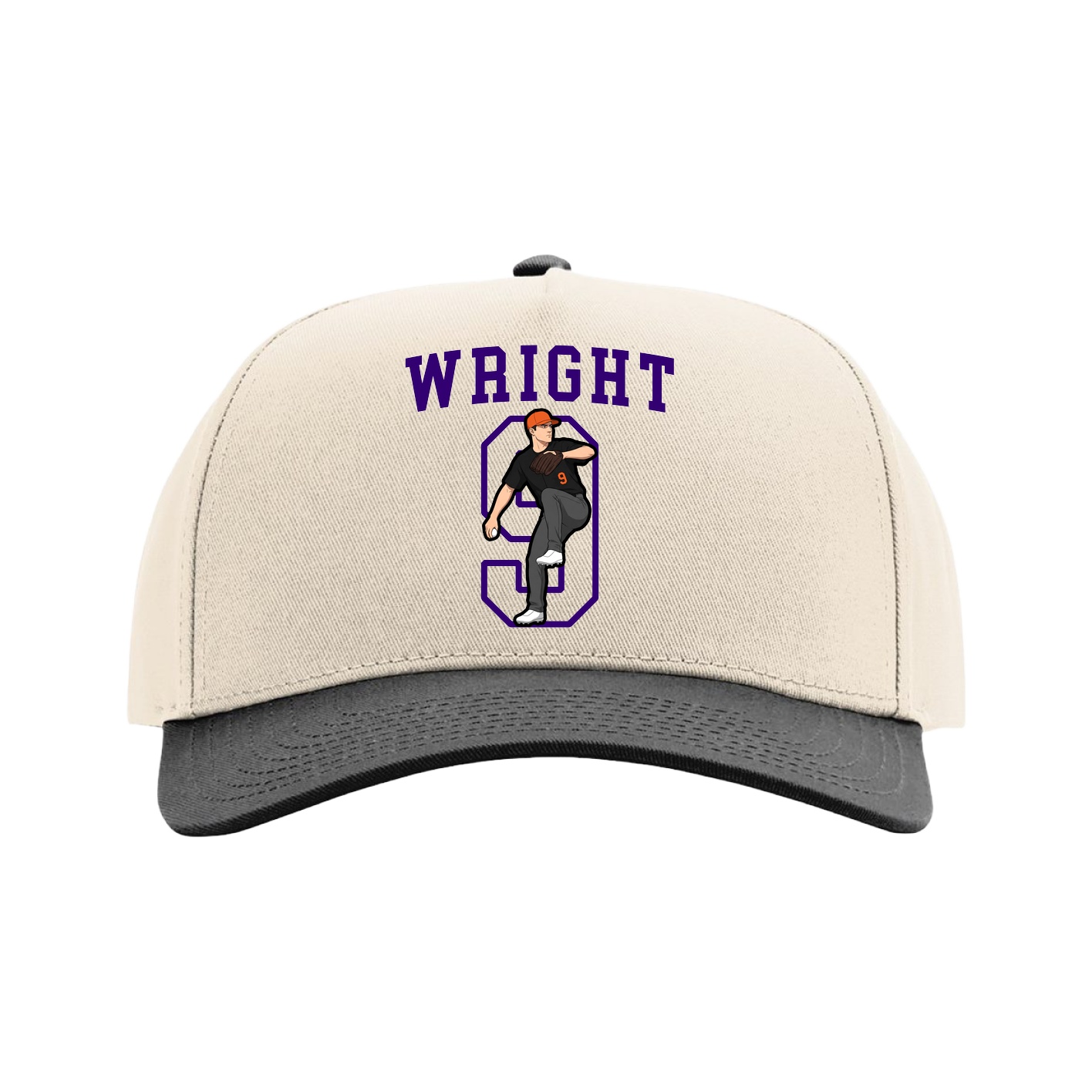 Full Fabric Five-Panel Champ Cap