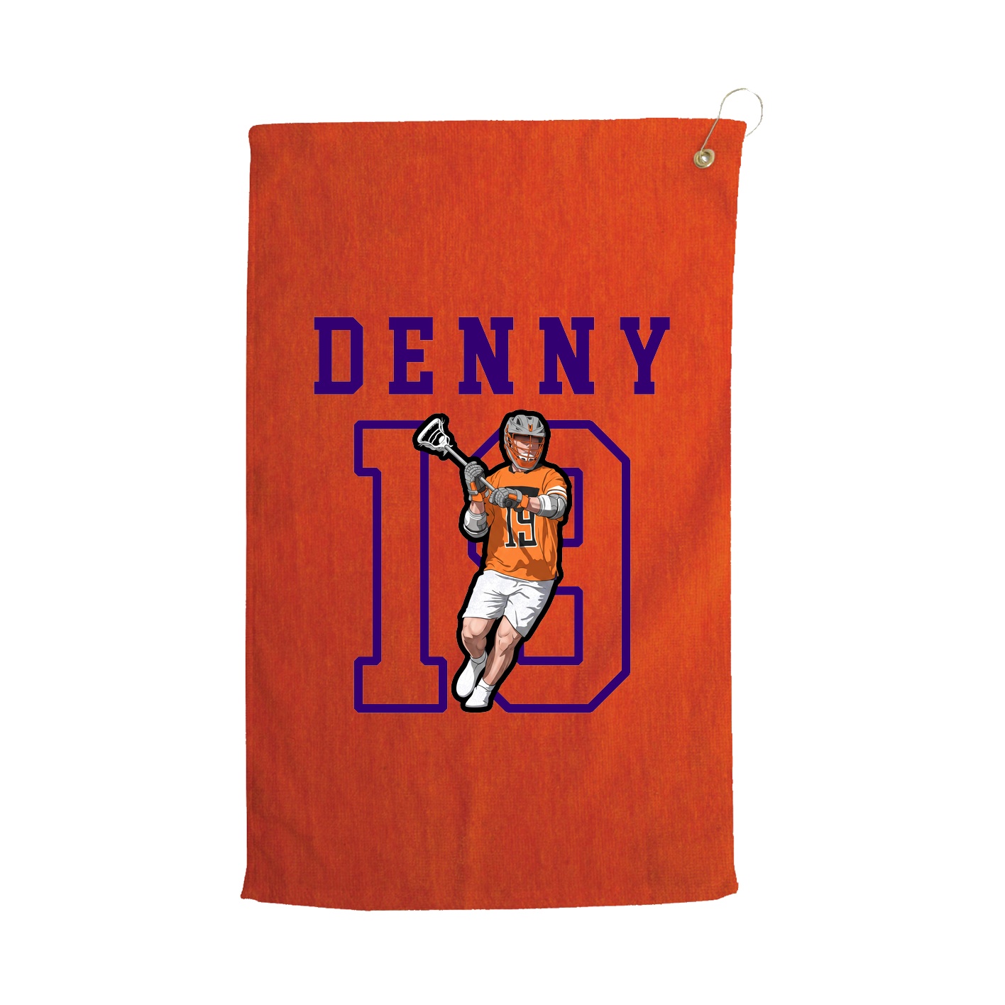Golf Towel — Shirsey in Orange