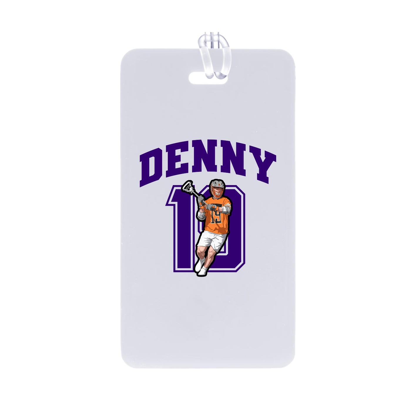Bag Tag — Number in Classic
