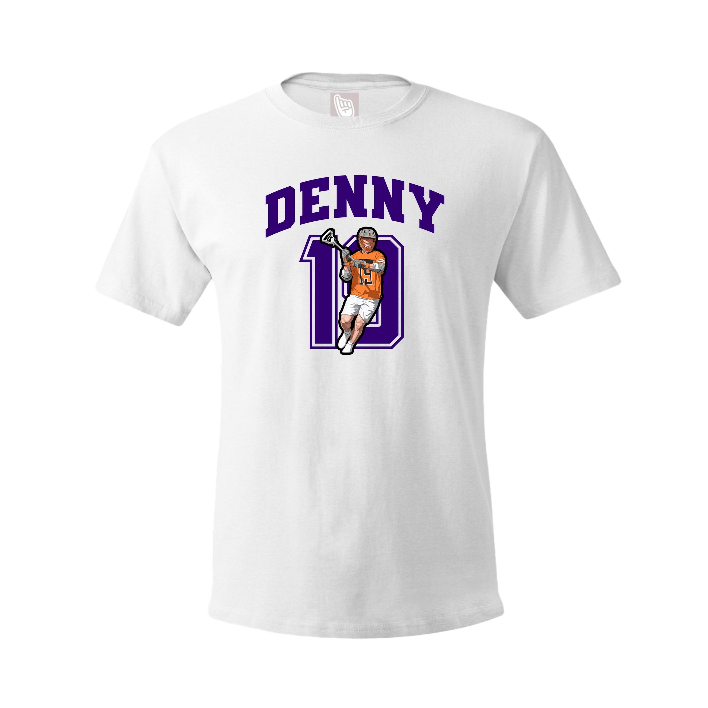 Tee — Number in White